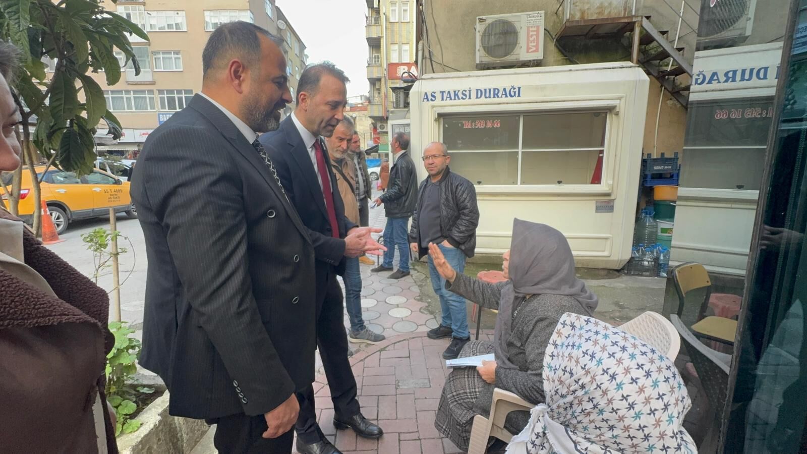Zafer Partisi Heyeti Bafra Esnafını Dinledi (6)