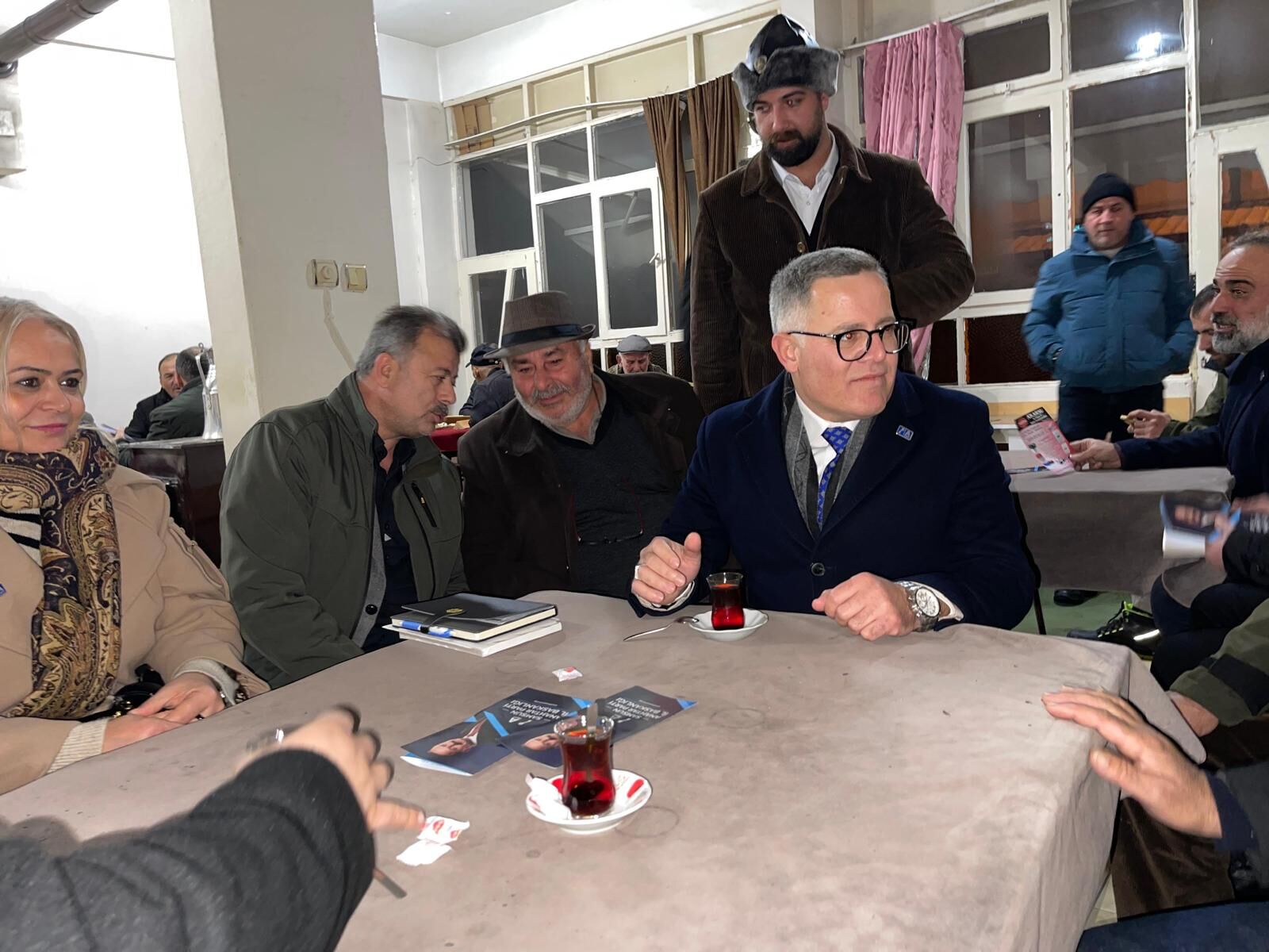 Anahtar Parti Bafra Ilçe Başkanı Osman Engi̇z; Vatandaş Bizi Bağrına Basıyor (1)