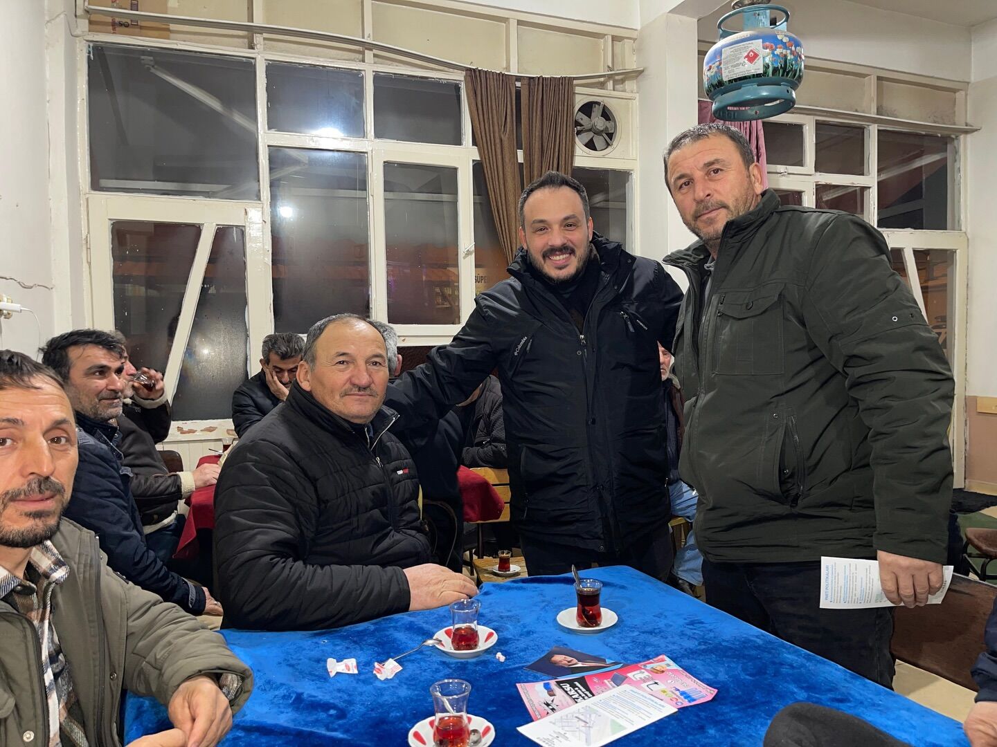 Anahtar Parti Bafra İlçe Başkanlığı’ndan Çetinkaya Mahallesi Ziyareti (6)