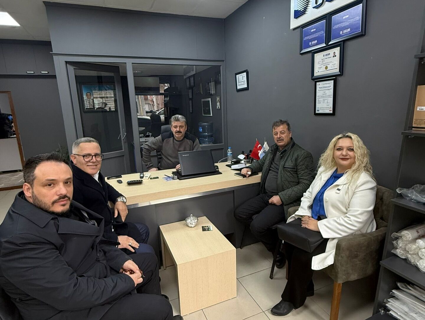 Anahtar Parti Bafra İlçe Teşkilatı’ndan Esnaf Ve Muhtarlara Ziyaret (2)