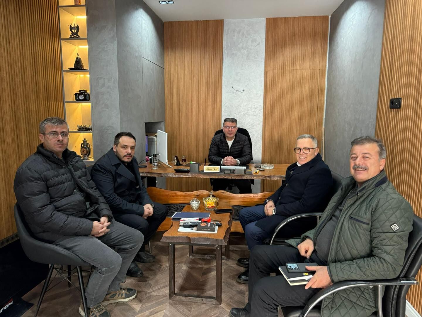 Anahtar Parti Bafra İlçe Teşkilatı’ndan Esnaf Ve Muhtarlara Ziyaret (3)