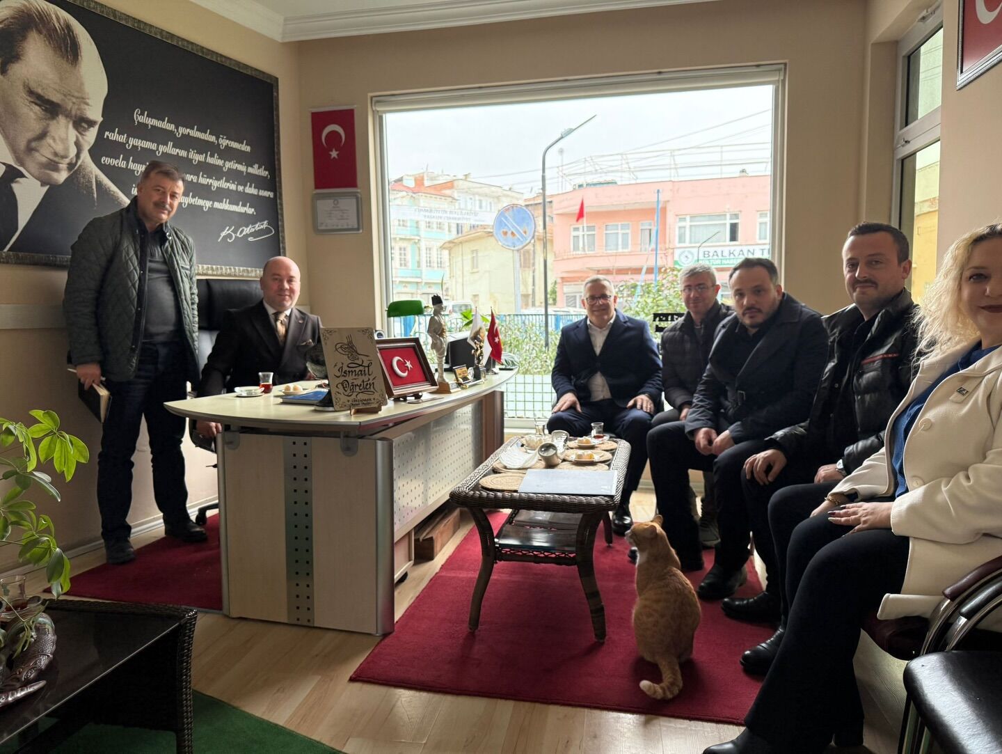 Anahtar Parti Bafra İlçe Teşkilatı’ndan Esnaf Ve Muhtarlara Ziyaret (5)