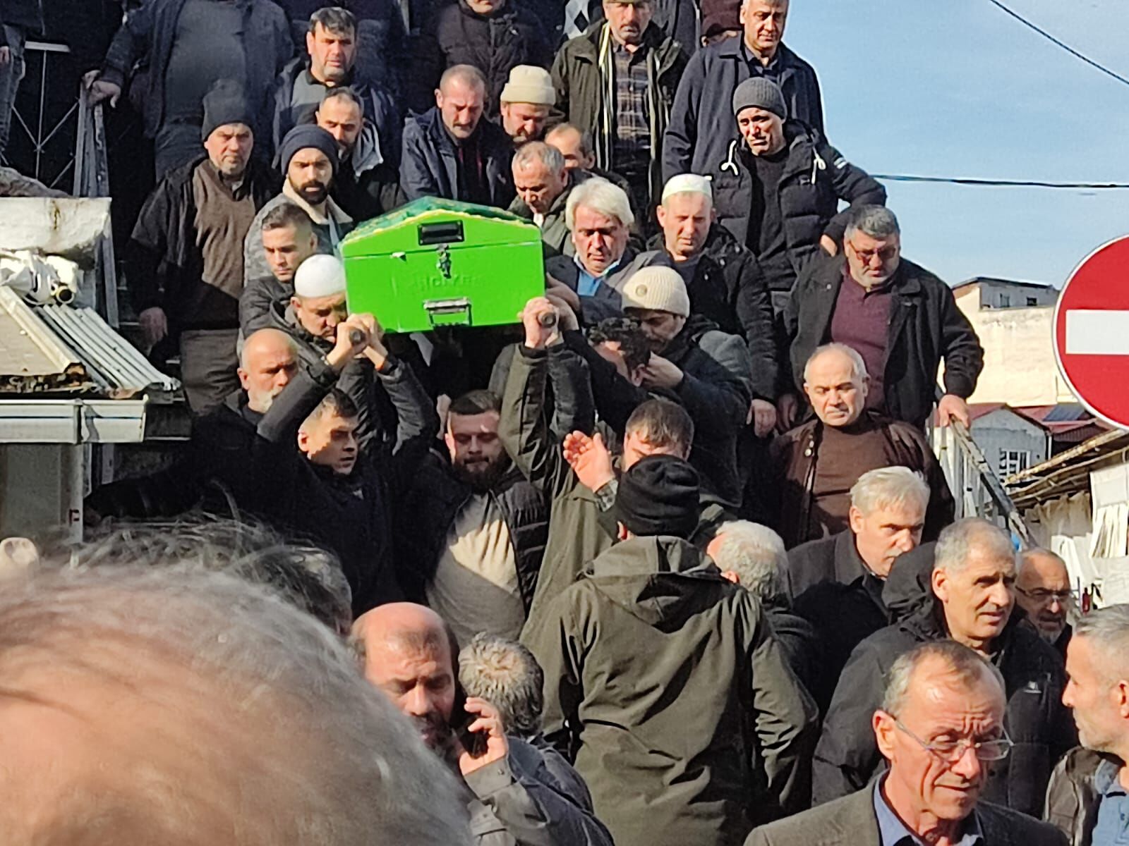 Bafra Pazar Yerleri Eski Oda Başkanı Hüseyin Topuz Son Yolculuğuna Uğurlandı (3)