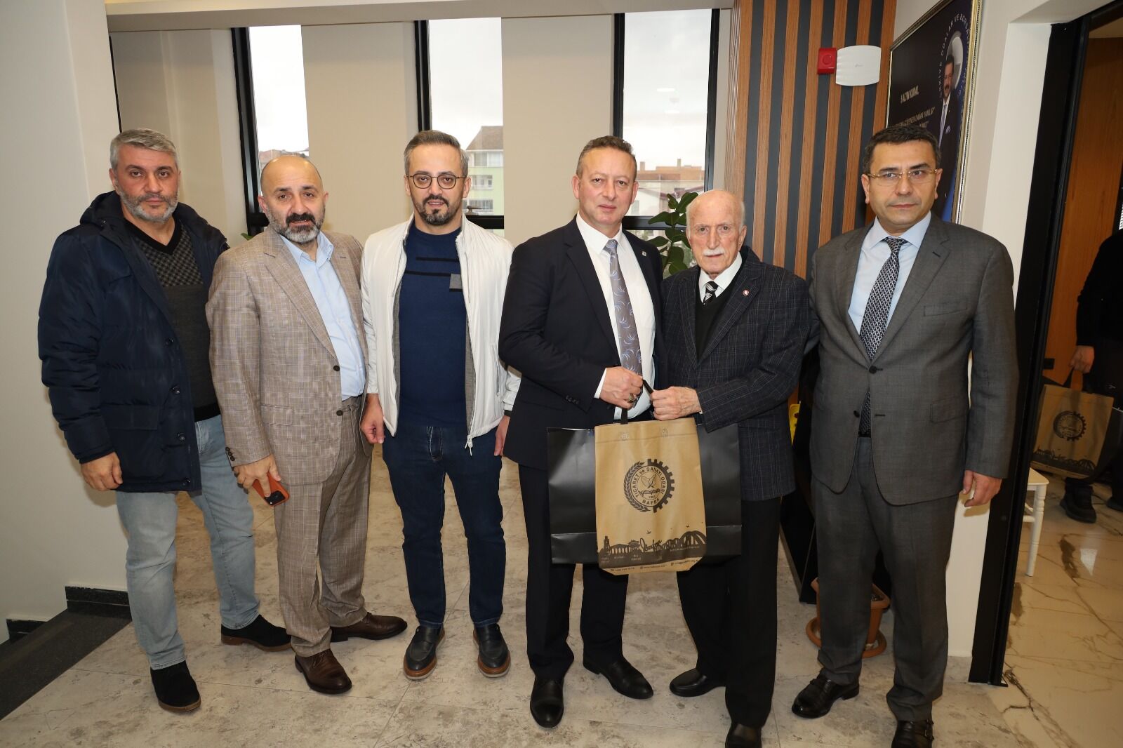 Bafra Tso, 10 Ocak Gazeteciler Günü’nde Basın Mesupları Ile Bir Araya Geldi (2)