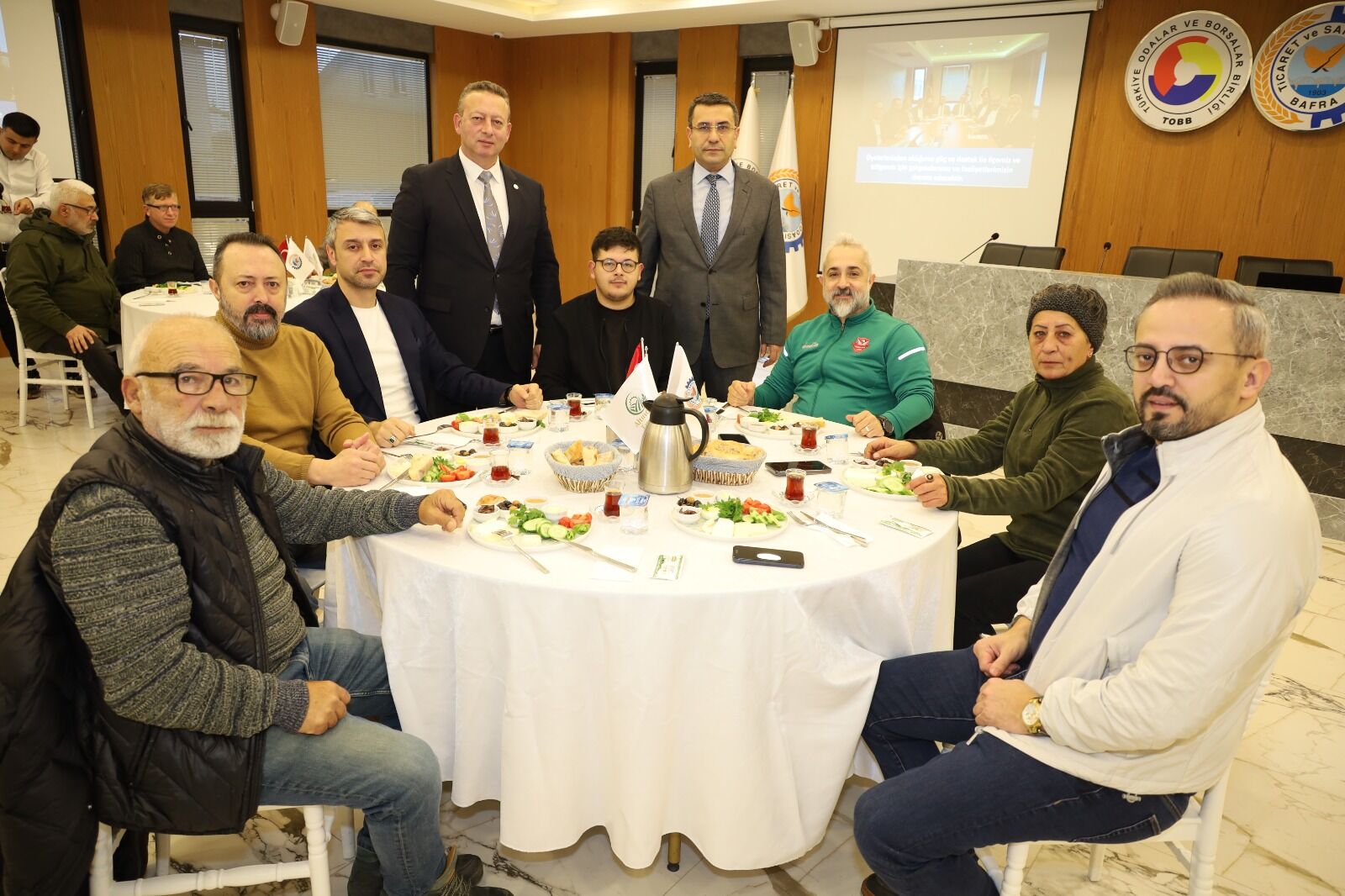 Bafra Tso, 10 Ocak Gazeteciler Günü’nde Basın Mesupları Ile Bir Araya Geldi (3)