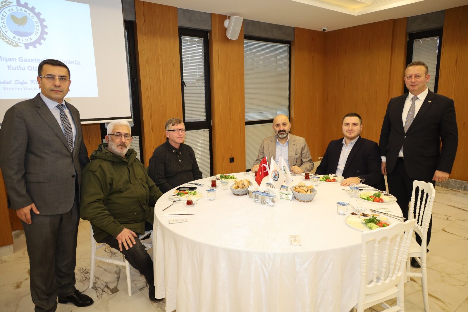 Bafra Tso, 10 Ocak Gazeteciler Günü’nde Basın Mesupları Ile Bir Araya Geldi (4)