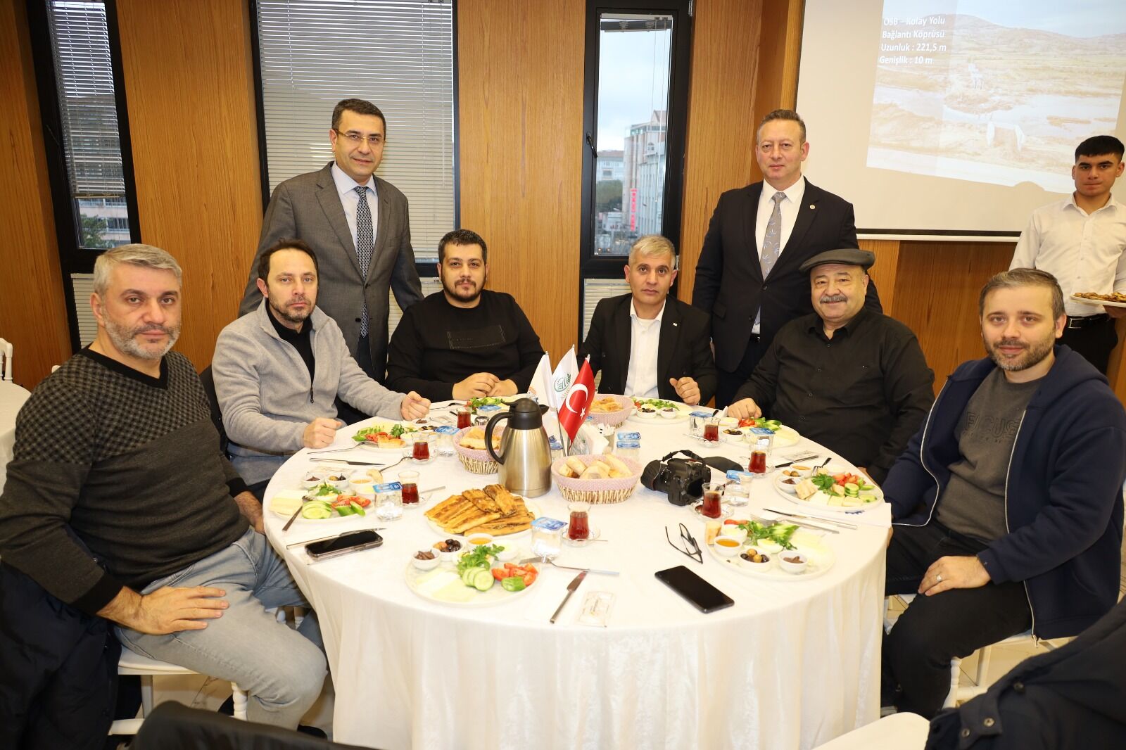 Bafra Tso, 10 Ocak Gazeteciler Günü’nde Basın Mesupları Ile Bir Araya Geldi (6)