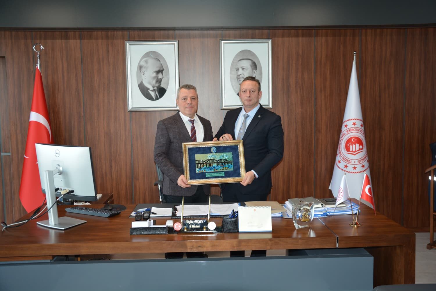 Bafra Tso’dan Çevre, Şehircilik Ve İklim Değişikliği İl Müdürü Tevfik Akçay’a Ziyaret (2)-1