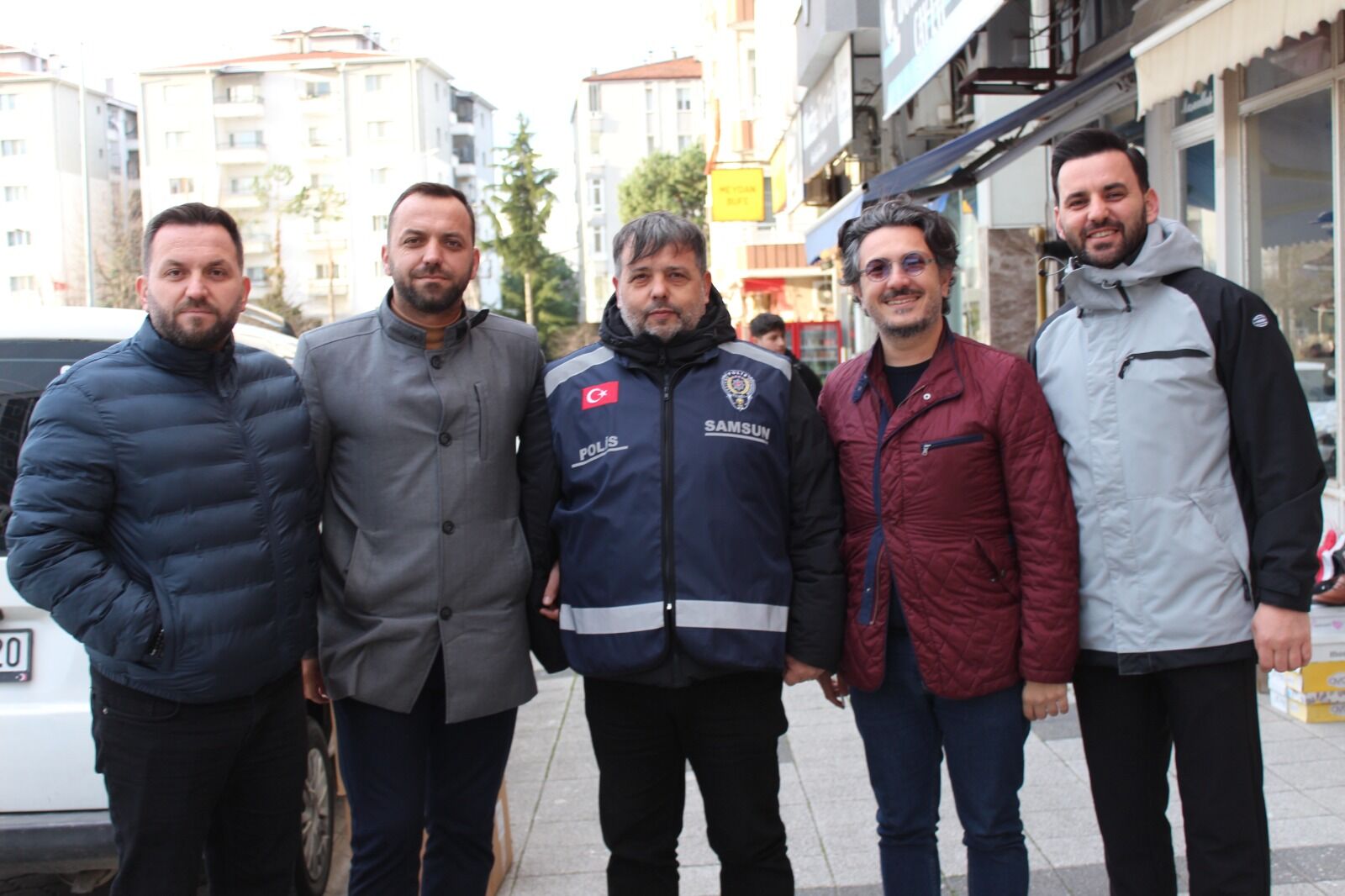 Bafra'da Şoförler Metin Genççakır Ile Yola Devam Dedi (3)