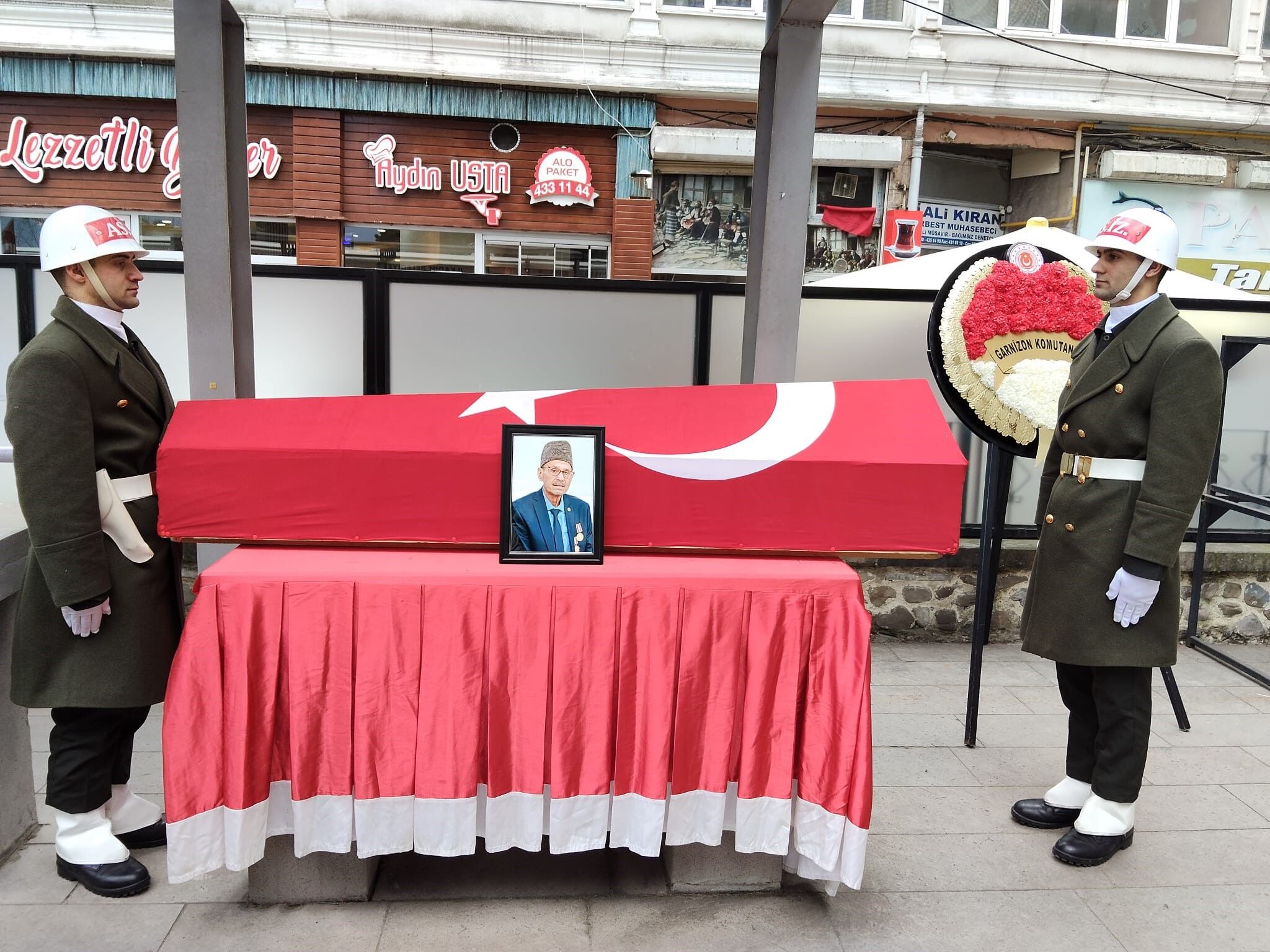 Kıbrıs Gazisi Dereli, Son Yolculuğuna Uğurlandı (1)