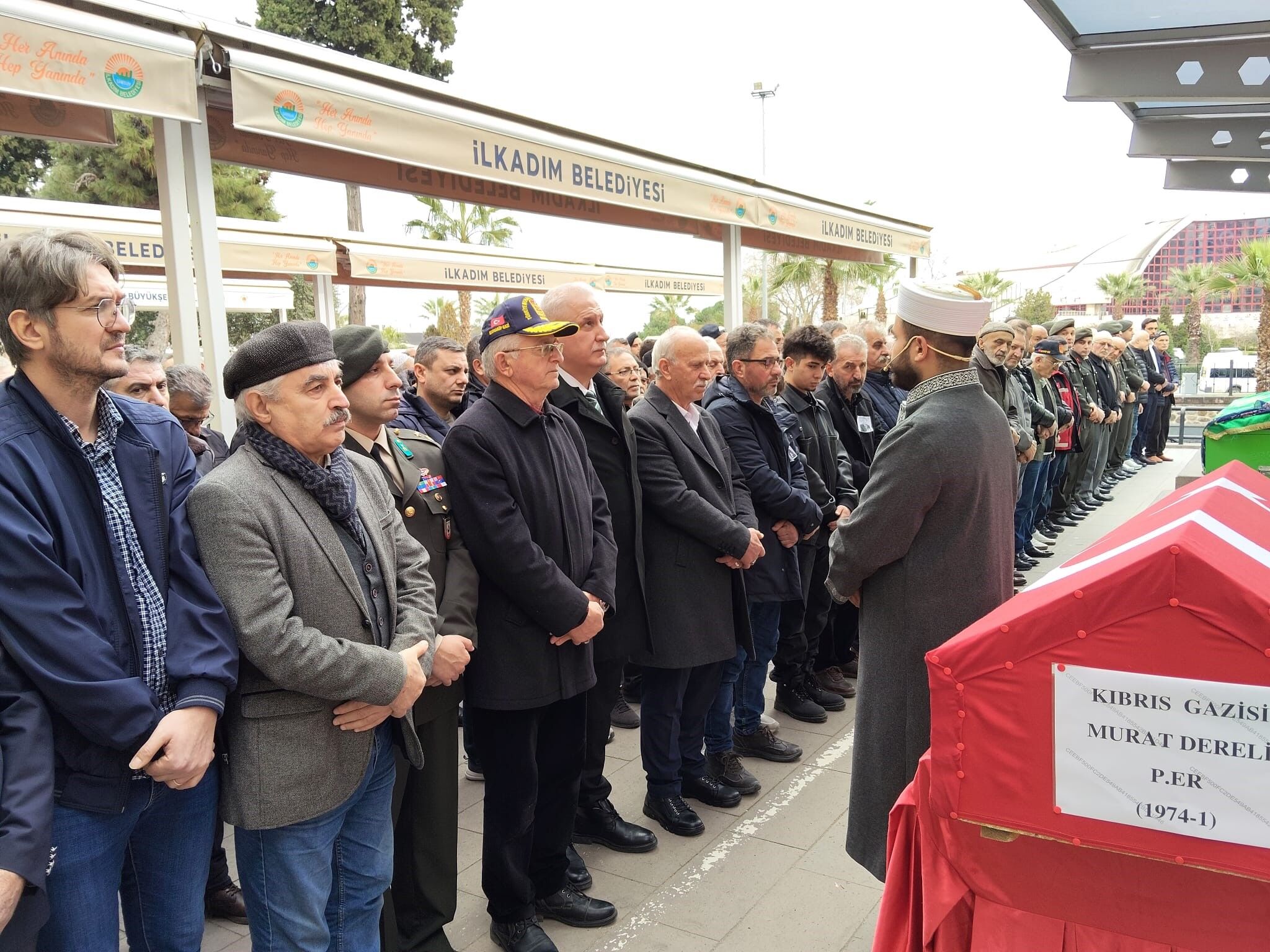 Kıbrıs Gazisi Dereli, Son Yolculuğuna Uğurlandı (2)