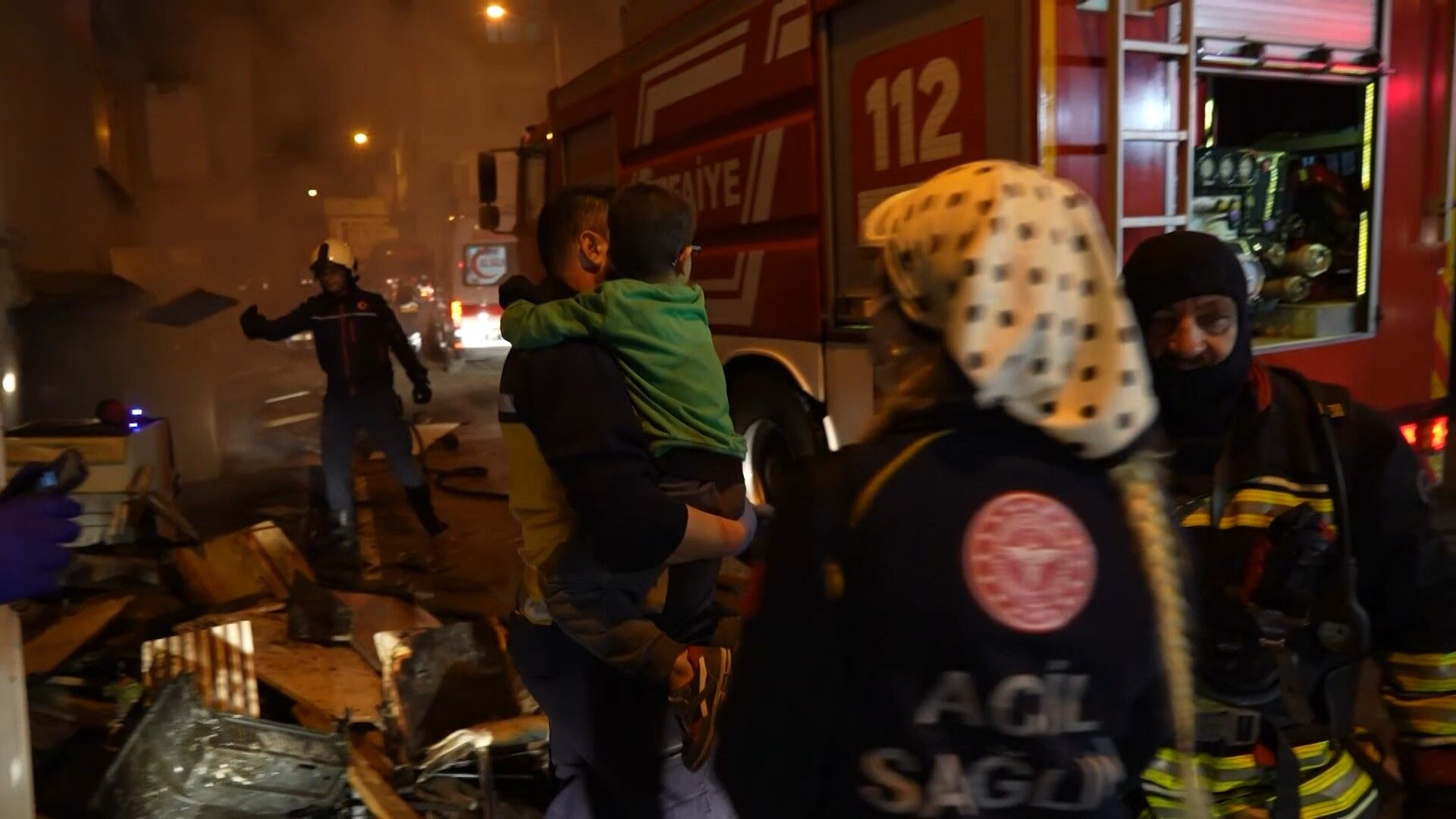 Samsun’da Bina Yangınında Can Pazarı (3)