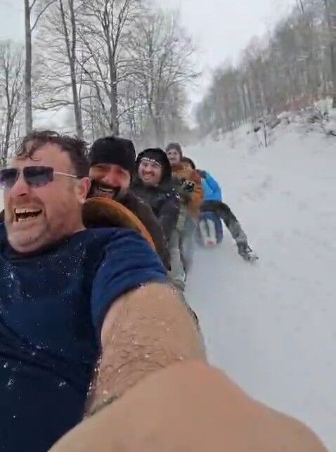 Samsun'da Kar Eğlencesi (2)