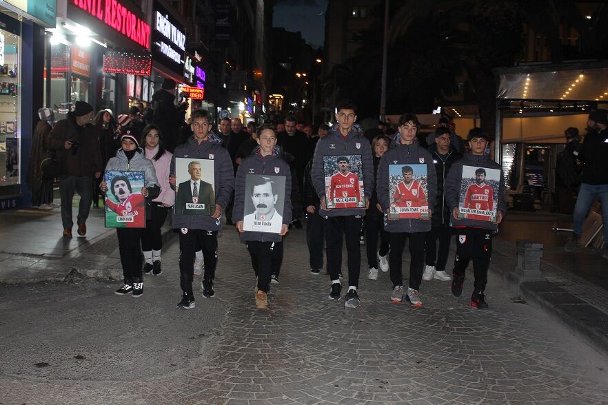 Samsunspor Acı Kazanın Yıl Dönümünde Yürüdü (1)