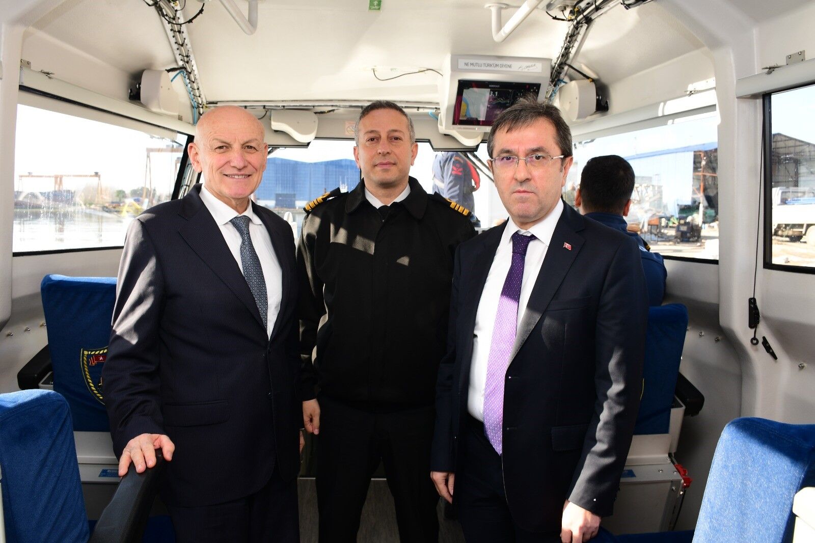 Türk Karasuları Samsun'daki Yüzen Karakol Ile Daha Güvende1