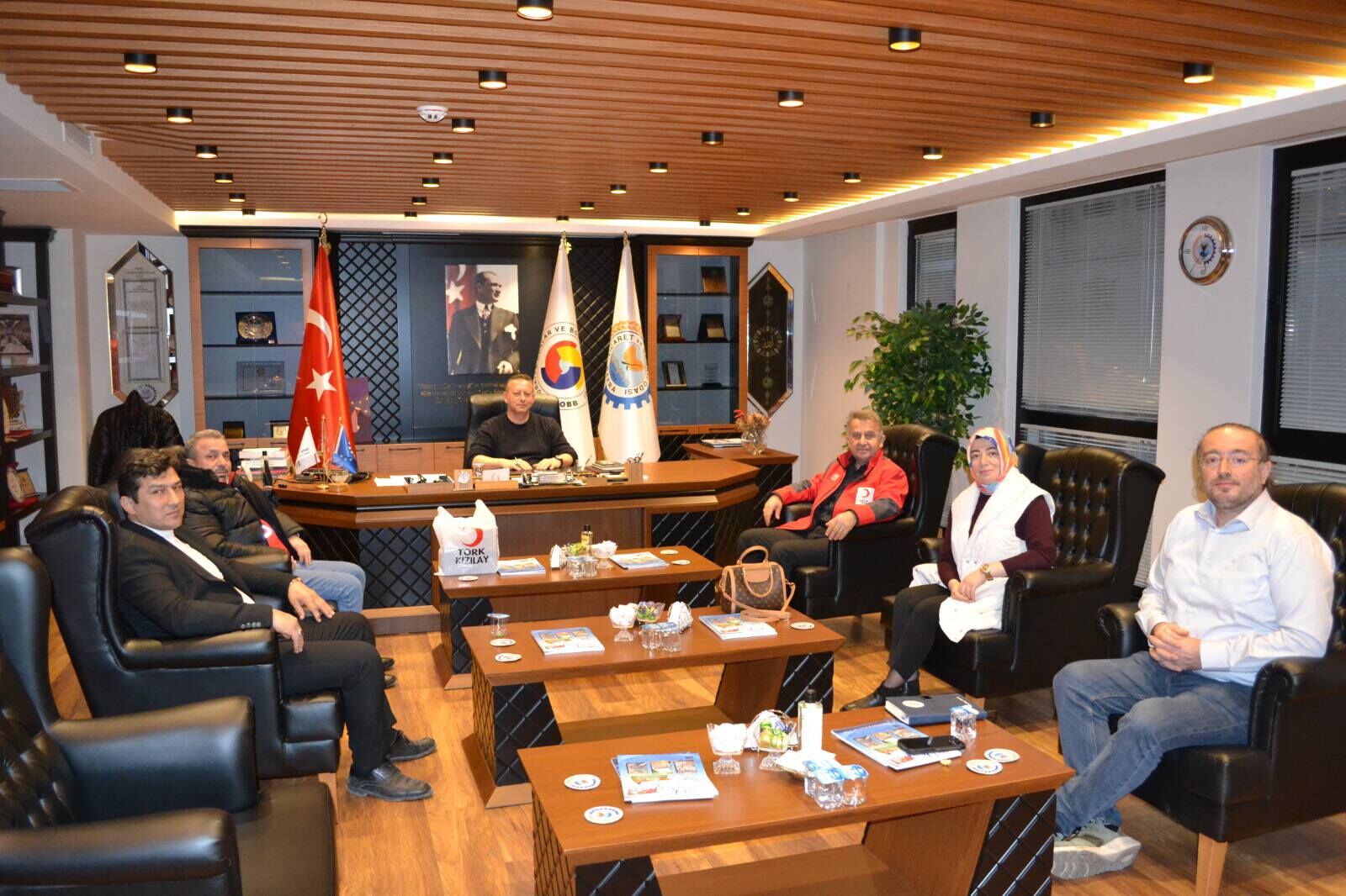 Türk Kızılay Bafra Şubesi’nden Bafra Tso’ya Ziyaret (2)