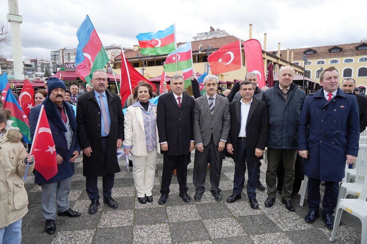 613 Türk’ün Katledildiği Hocalı Katliamı, Samsun’da Anıldı (7)