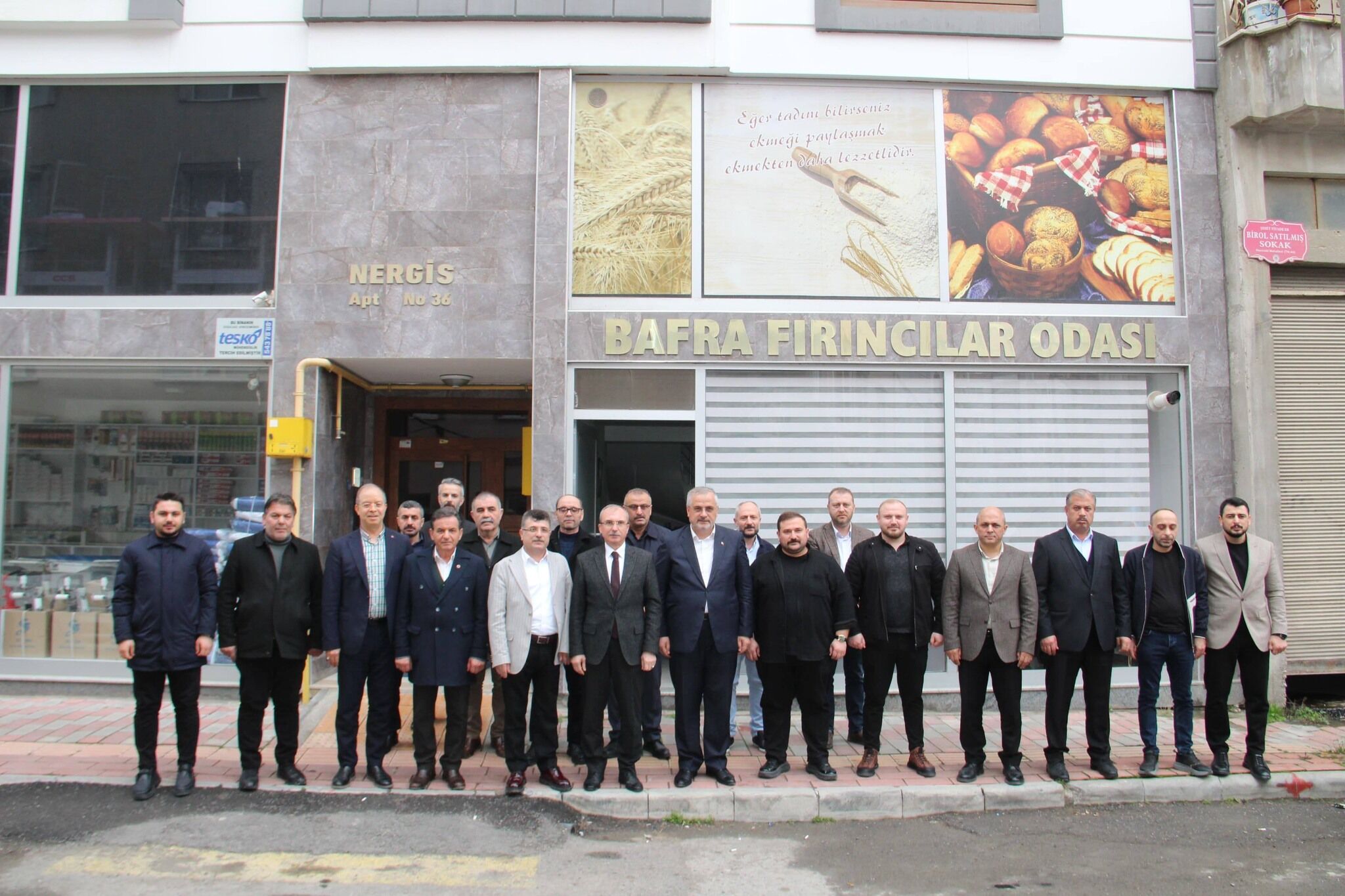 Ak Parti Heyetinden Bafra Fırıncılar Odası’na Hayırlı Olsun Ziyareti (2)