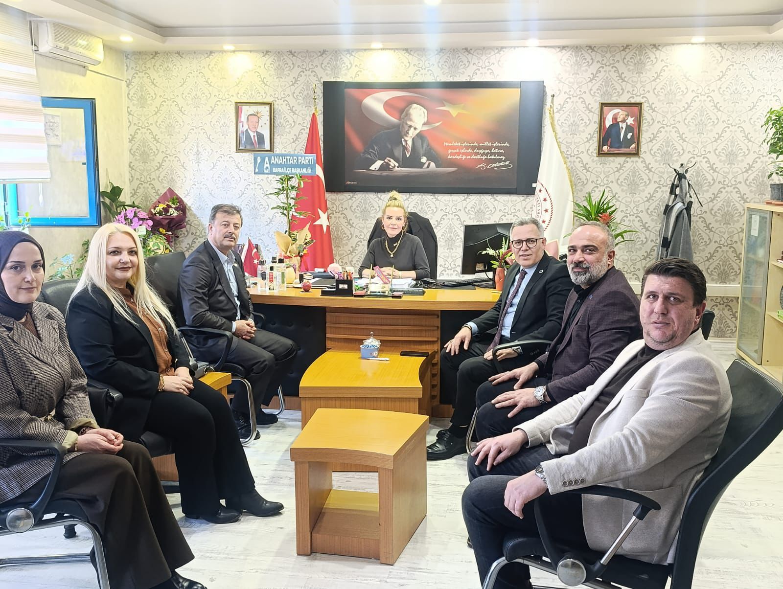 Bafra Anahtar Parti’den Yoğun Ziyaret Trafiği (3)
