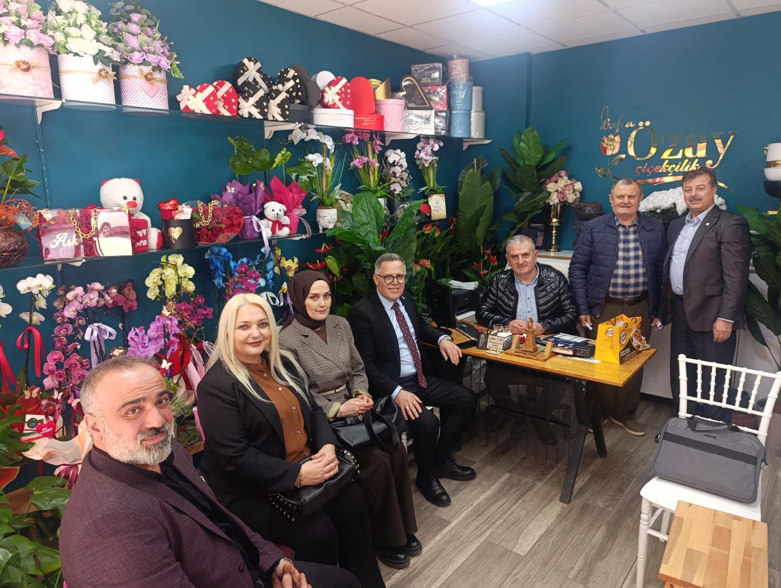 Bafra Anahtar Parti’den Yoğun Ziyaret Trafiği (5)