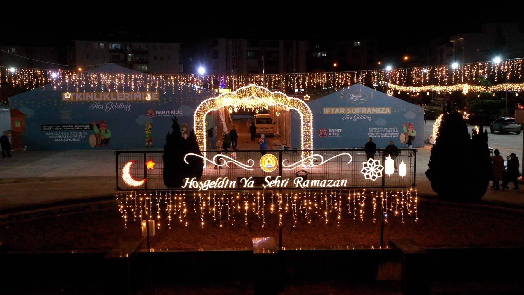 Bafra Beledi̇yesi̇ İftar Çadiri Ramazan’a Hazir (6)