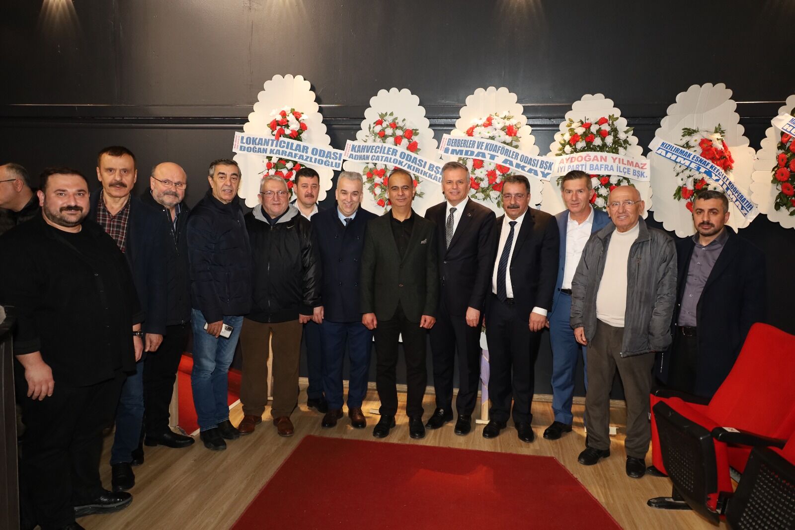 Bafra Kahveciler Esnaf Odası Başkanı Ahmet Yılmaz Yeniden Başkan (12)