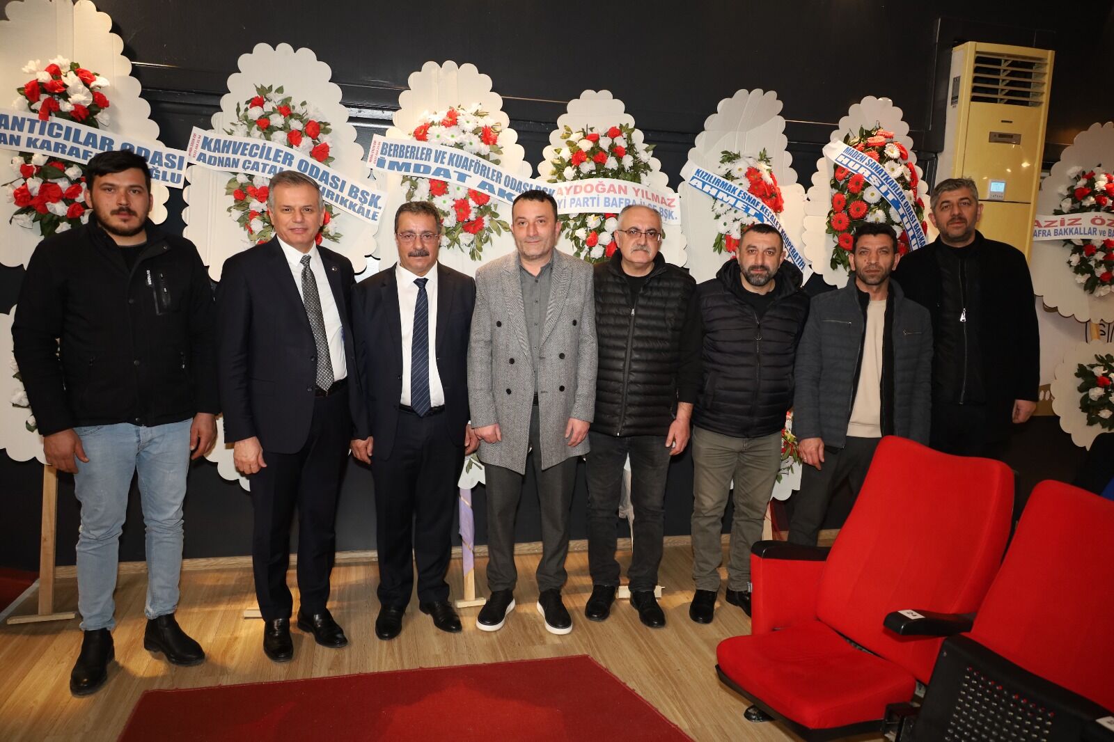 Bafra Kahveciler Esnaf Odası Başkanı Ahmet Yılmaz Yeniden Başkan (13)