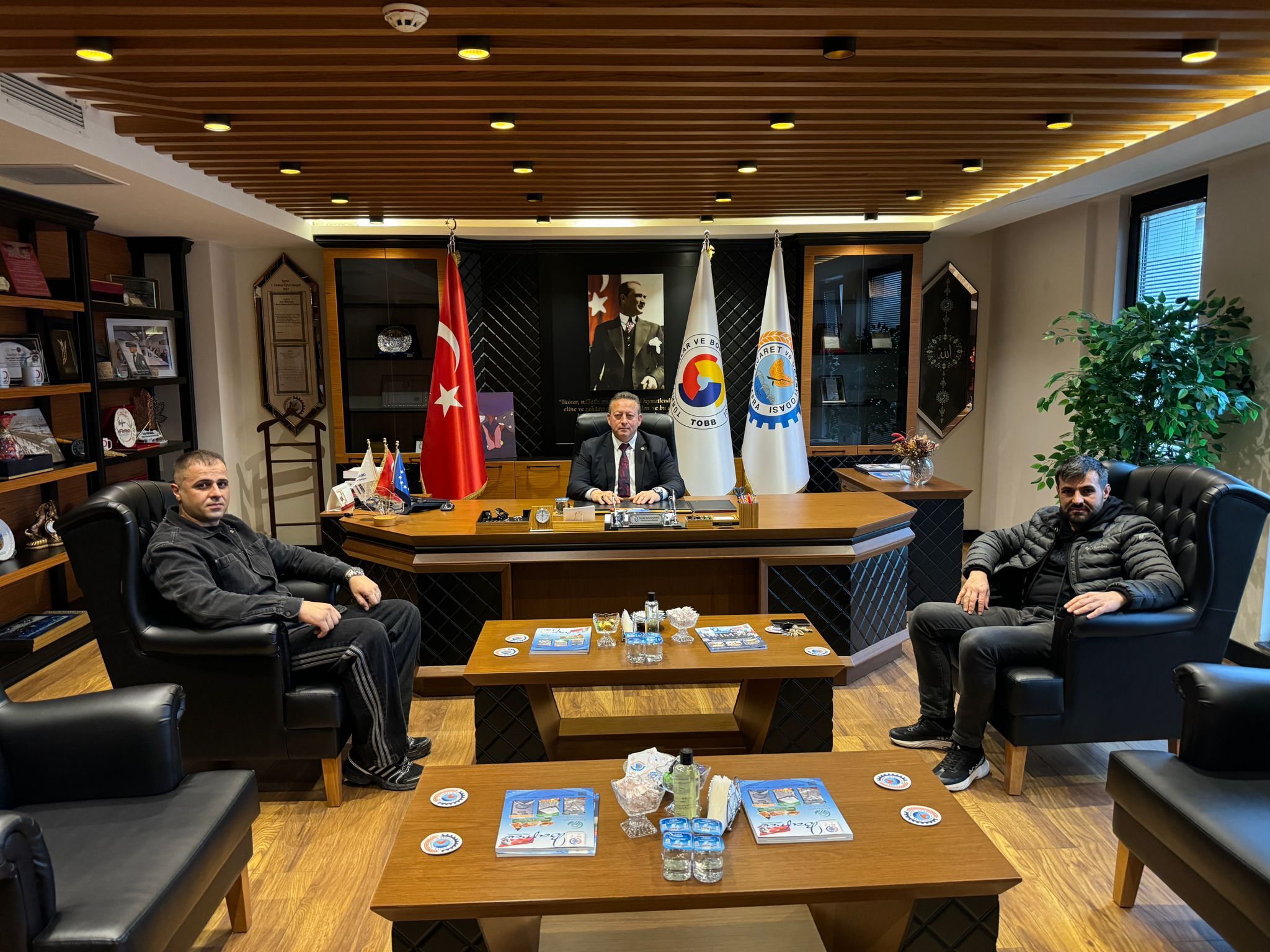 Bafra Ti̇caret Ve Sanayi̇ Odasi’nda Yoğun Zi̇yaret Trafi̇ği̇ (1)