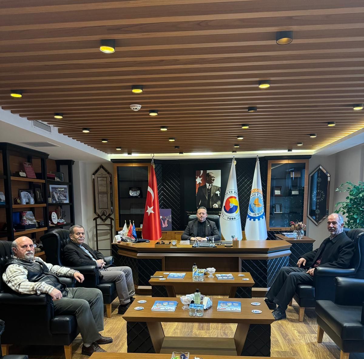 Bafra Ti̇caret Ve Sanayi̇ Odasi’nda Yoğun Zi̇yaret Trafi̇ği̇ (3)