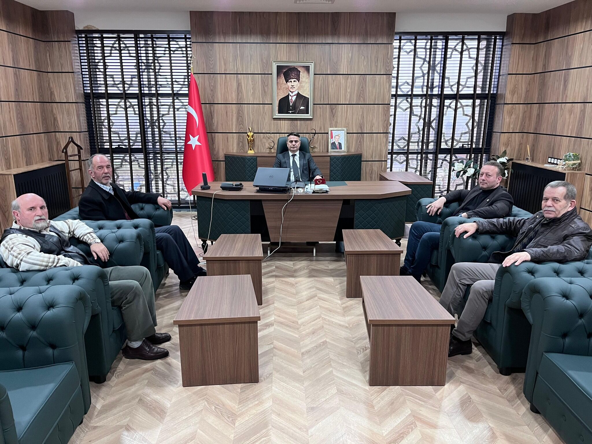 Bafra Ti̇caret Ve Sanayi̇ Odasi’nda Yoğun Zi̇yaret Trafi̇ği̇ (4)