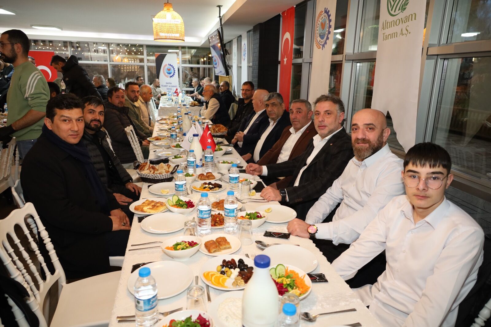 Bafra Tso 19 Mayıs İlçesinde Protokol Ve Üyeleriyle İftarda Buluştu (3)