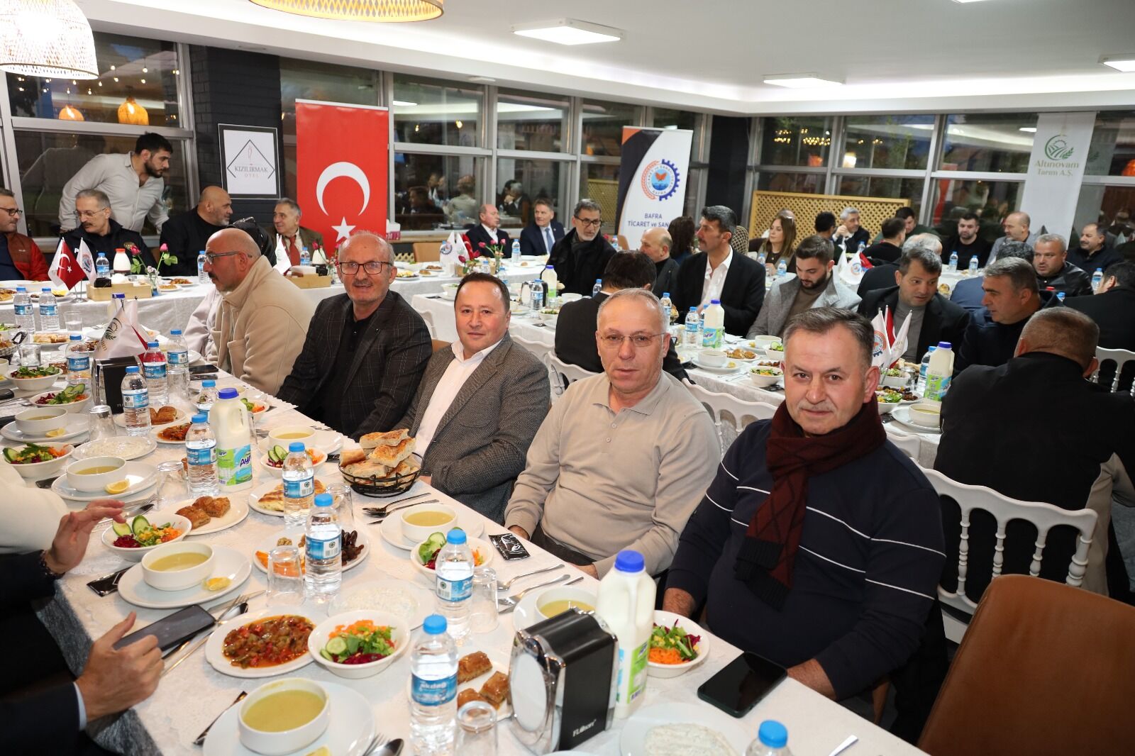 Bafra Tso 19 Mayıs İlçesinde Protokol Ve Üyeleriyle İftarda Buluştu (8)