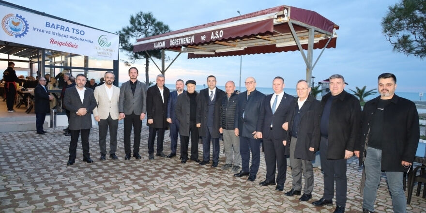 Bafra Tso Alaçam’da Üyelerine Maneviyat Dolu İftar Yemeği (2)