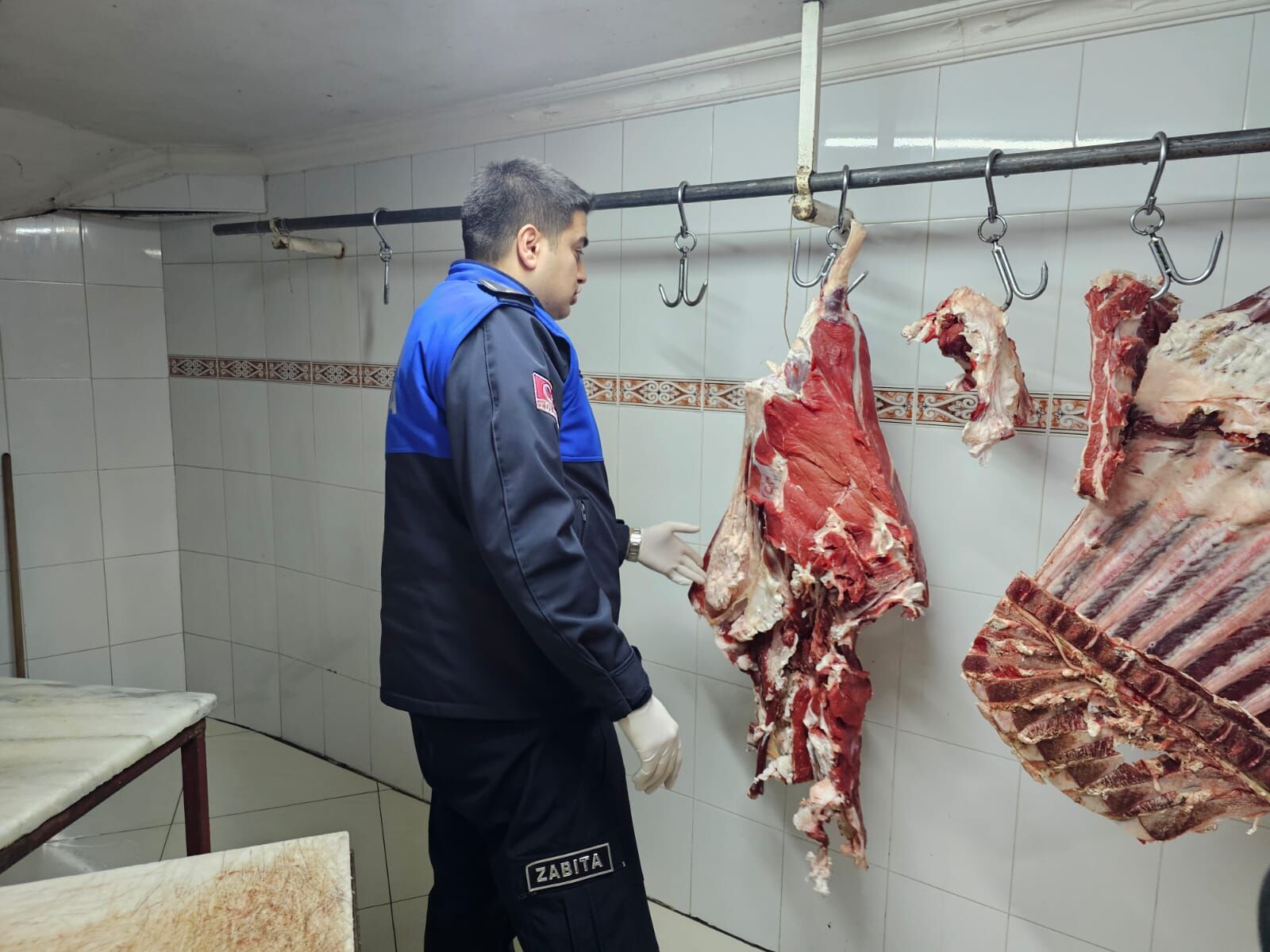 Bafra’da Zabıta Ekipleri Kasapları Mercek Altına Aldı (3)