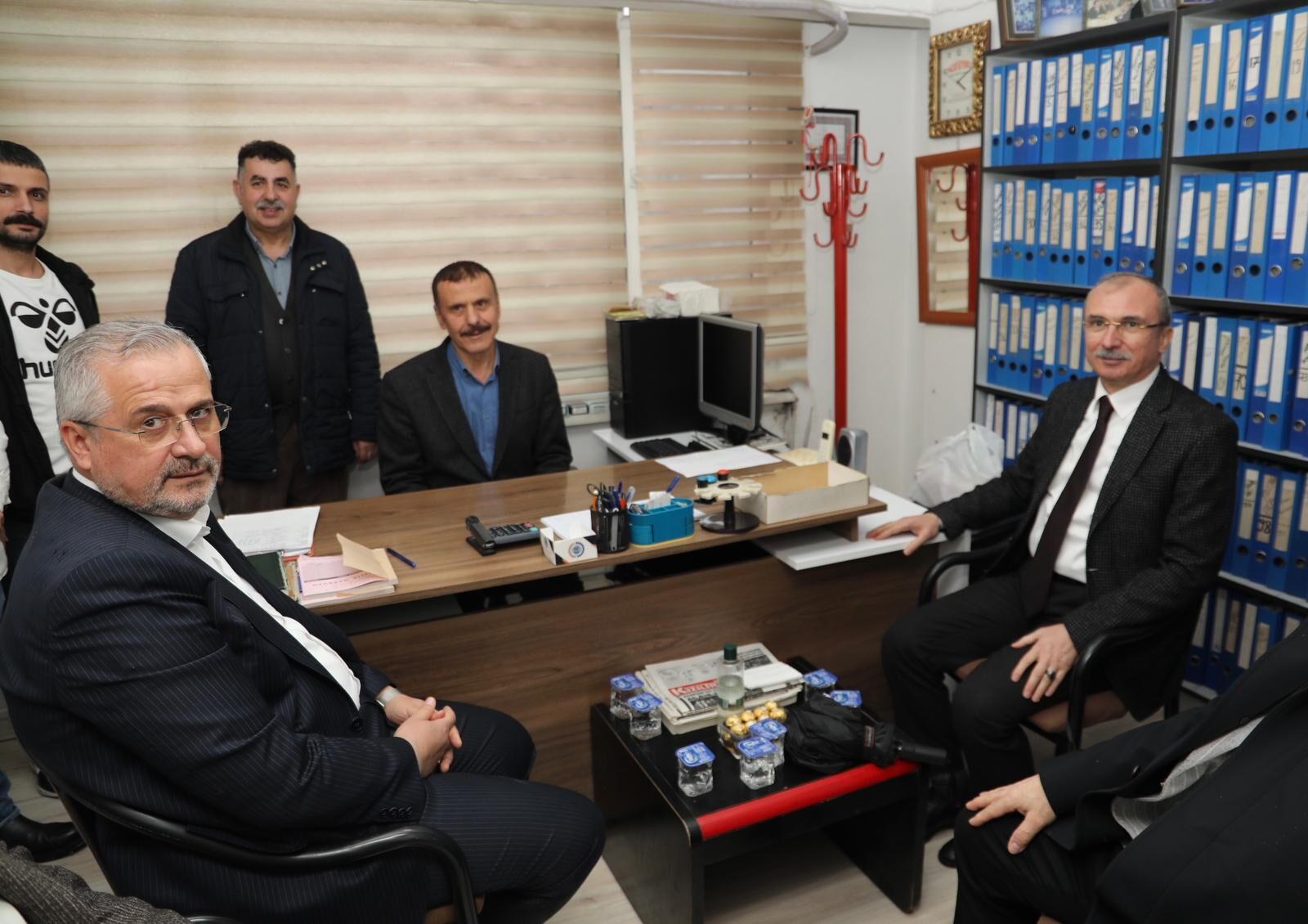 Başkan Kılıç’tan Bafra Berberler Esnaf Ve Sanatkarlar Odasına Ziyaret (2)