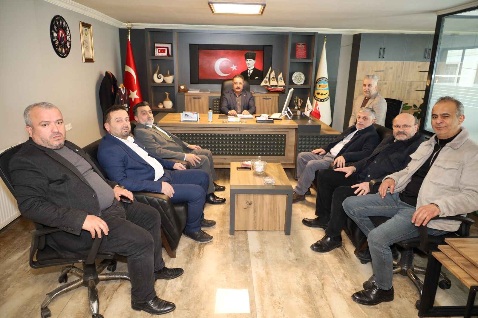 Saadet Partisinden Oda Başkanlarına Hayırlı Olsun Ziyareti (1)