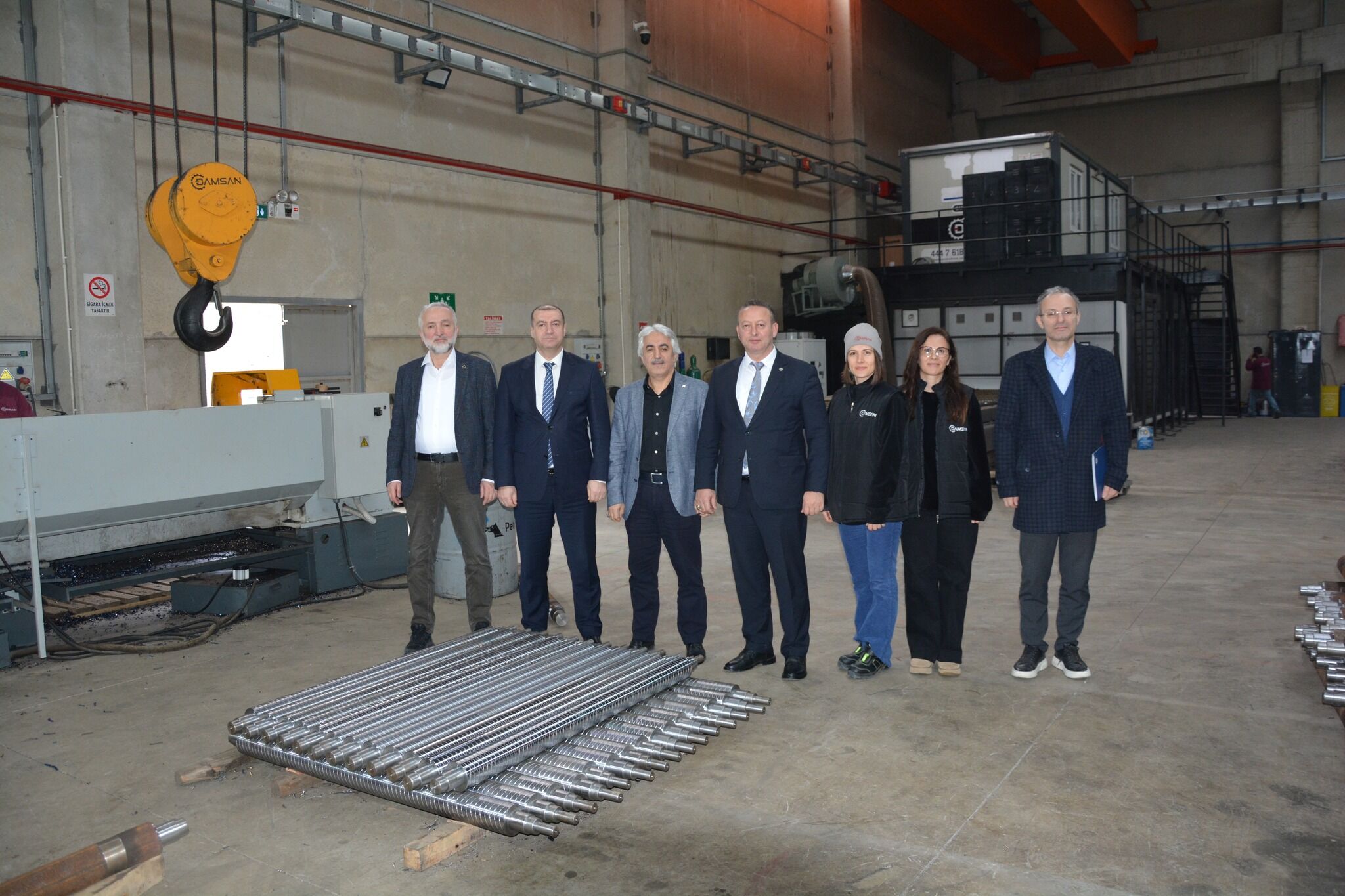 Samsun Protokolünden Damsan’a Nezaket Ziyareti (1)