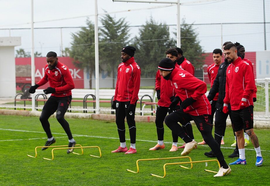 Samsunspor, Shkendija Maçı Hazırlıklarını Tamamladı2