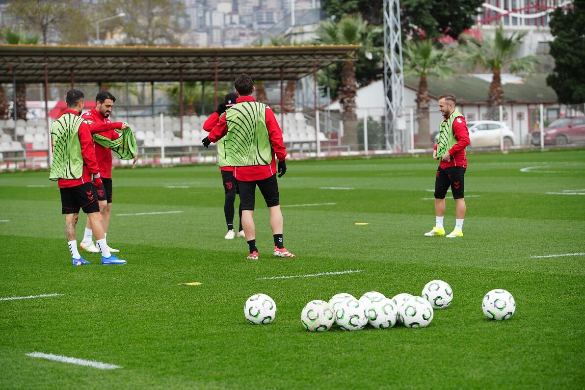 Samsunspor, Shkendija Maçı Hazırlıklarını Tamamladı3