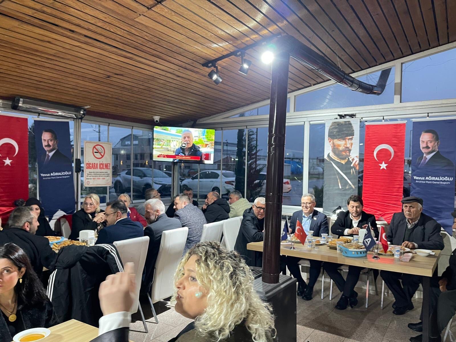 Anahtar Parti Bafra İlçe Başkanlığı’ndan Birlik Ve Beraberlik İftarı (6)
