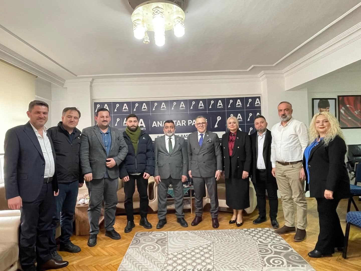 Anahtar Parti Bafra İlçe Teşkilatı Halkla Bayramlaştı (4)