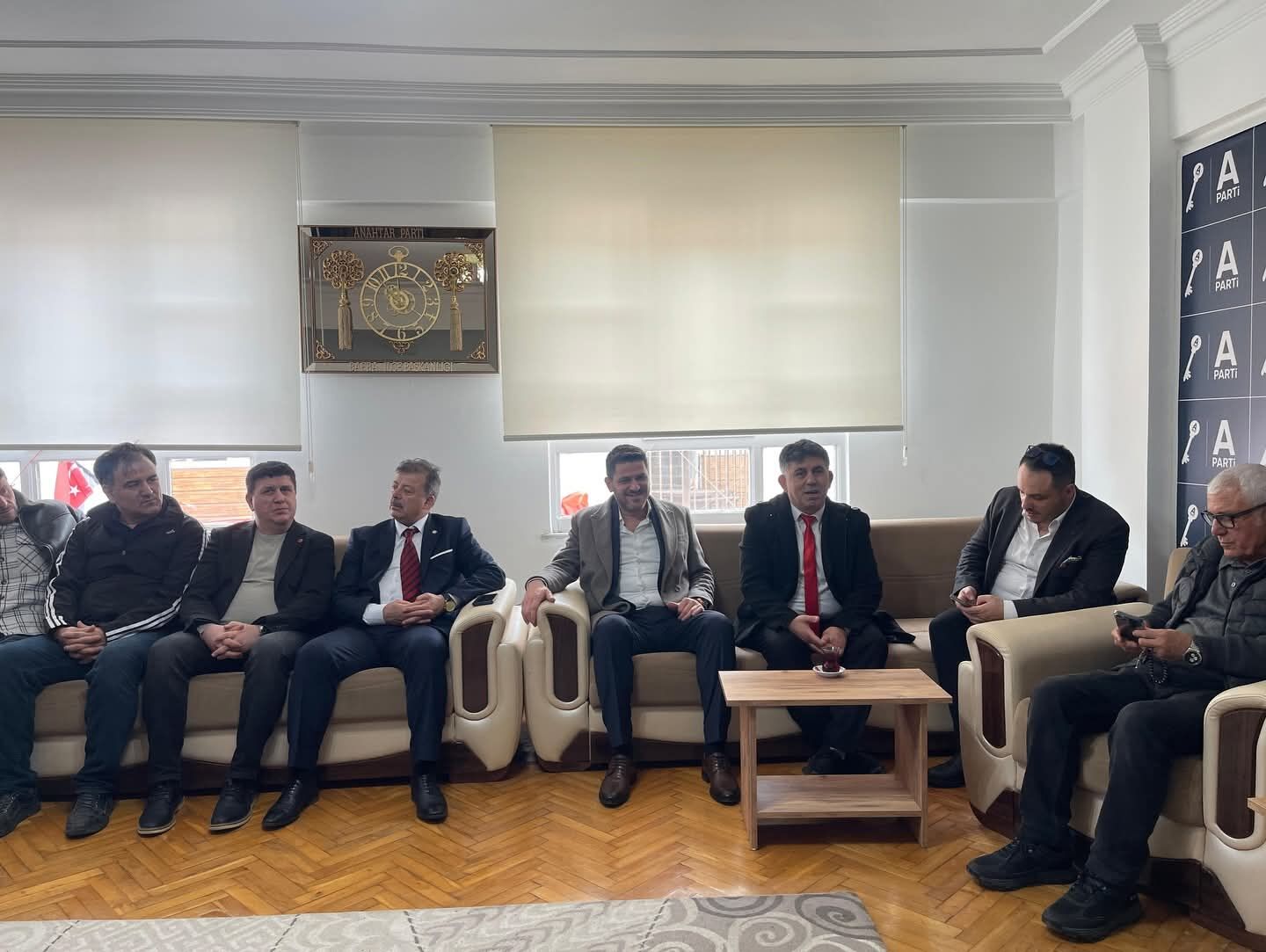 Anahtar Parti Bafra İlçe Teşkilatı Halkla Bayramlaştı (6)