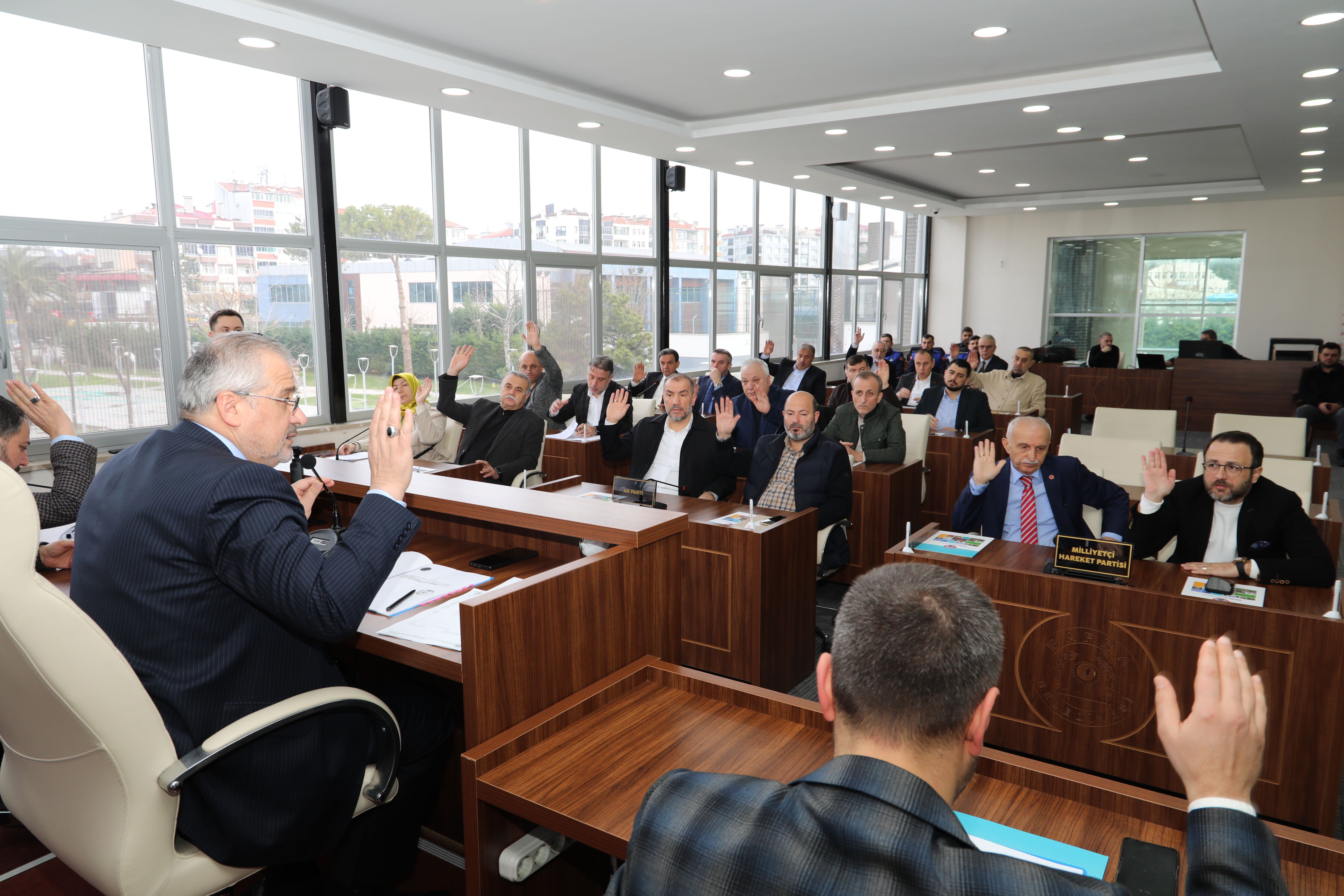 Bafra Belediye Meclisi Mart Ayı Olağan Meclis Toplantısı Yapıldı (2)
