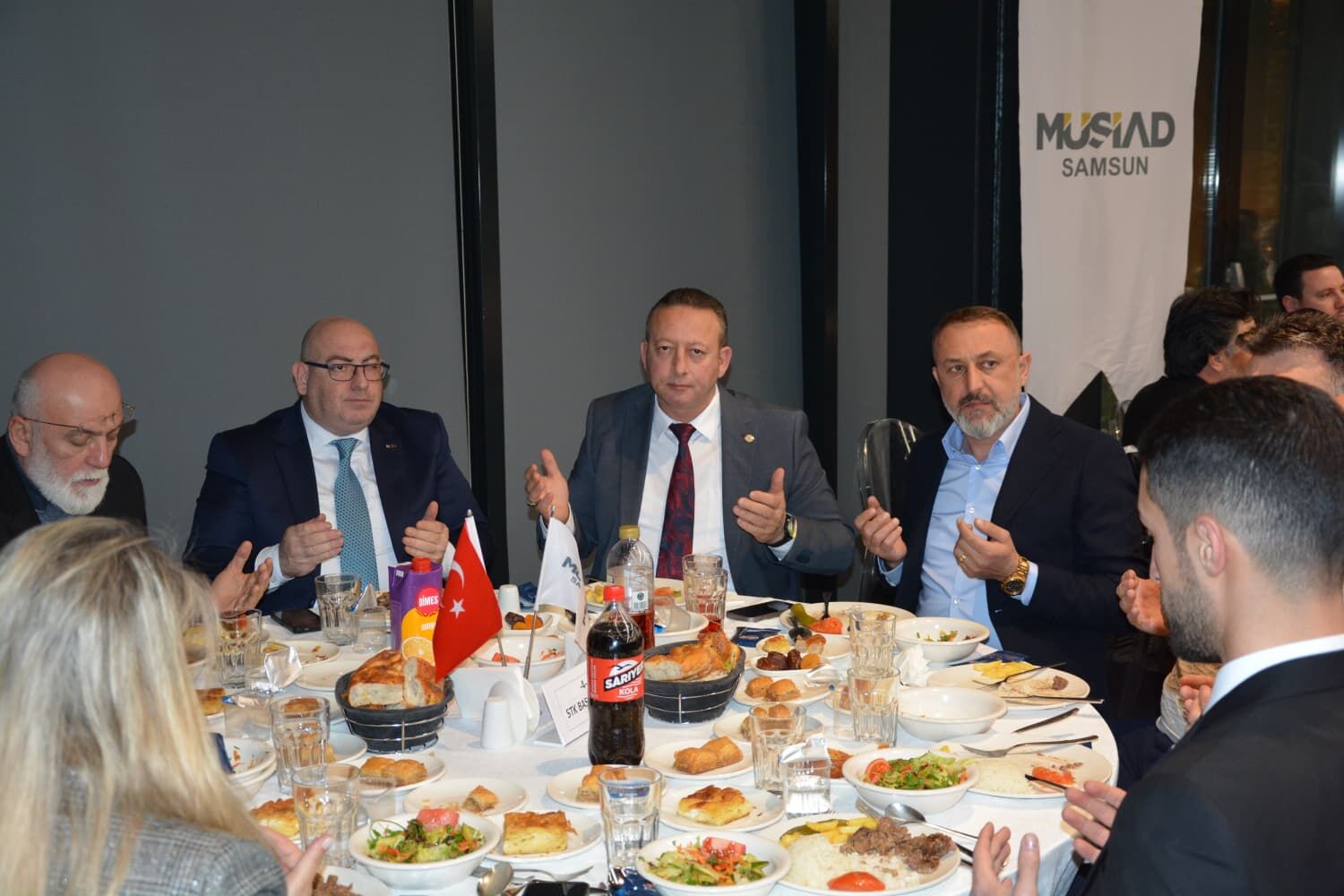 Bafra Tso Başkanı Kocabaş, Müsi̇ad İftar Programına Katıldı (1)
