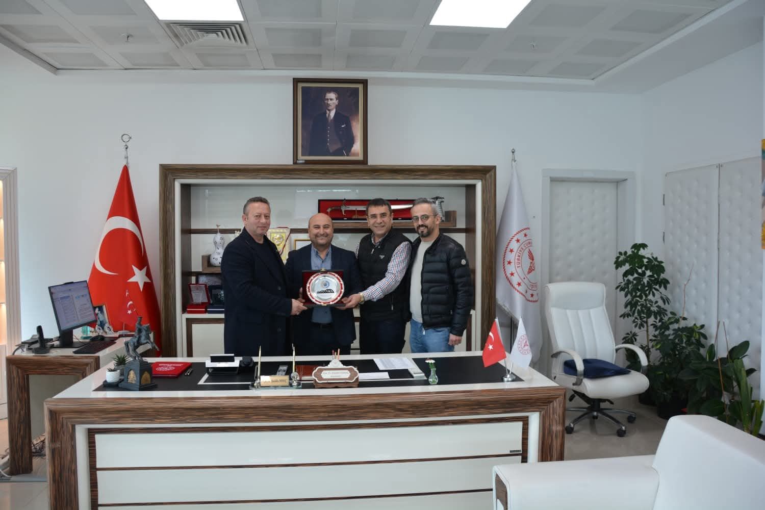 Bafra Tso Yönetiminden Bafra Devlet Hastanesi’ne Ziyaret (2)