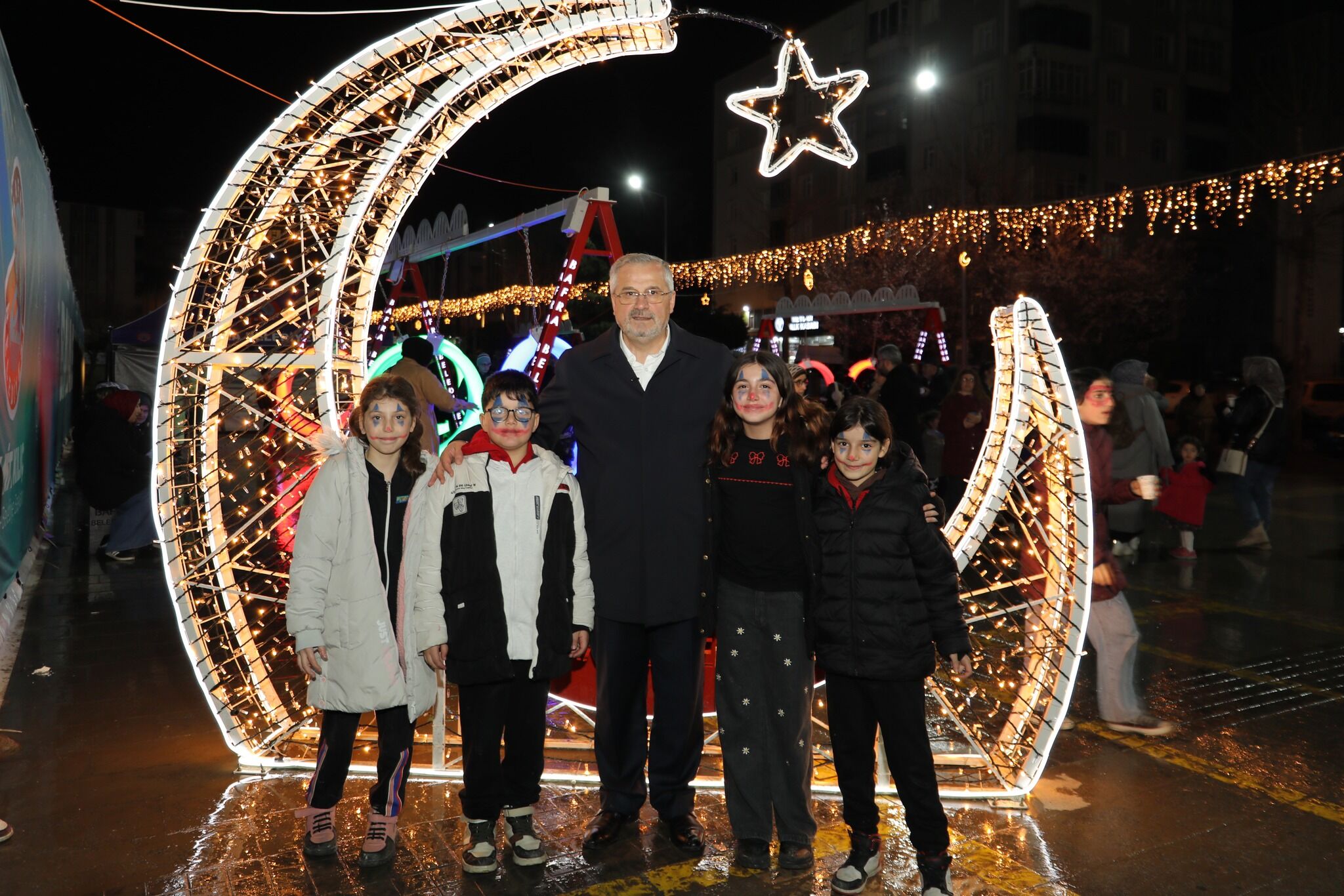 Bafra’da 600 Yıllık Gelenek ''Sele Sepet Top Kandil Şenliklerine'' Yoğun Katılım (1)-1