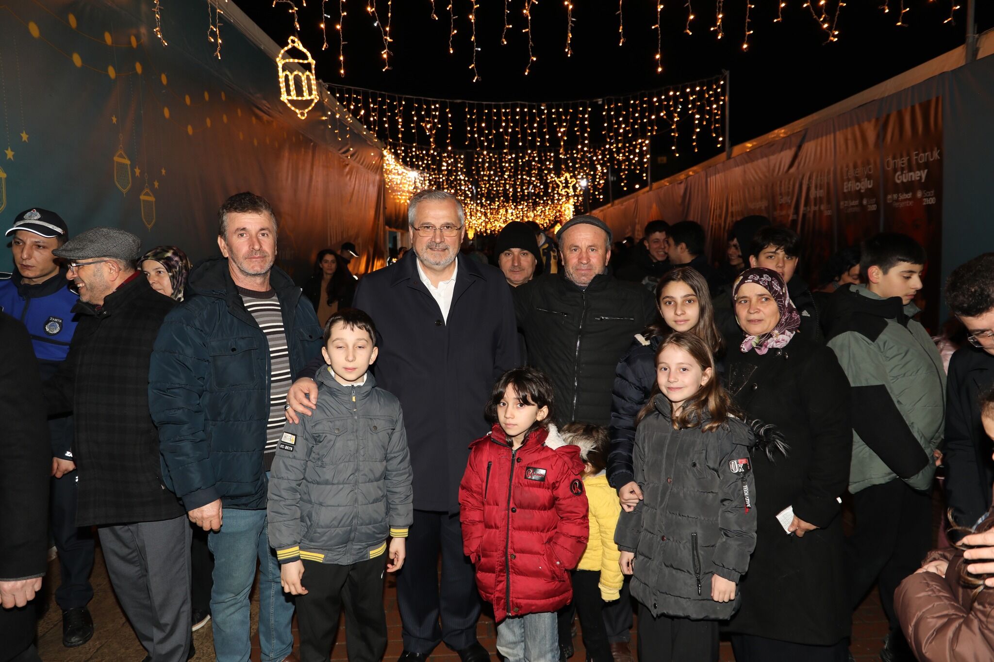 Bafra’da 600 Yıllık Gelenek ''Sele Sepet Top Kandil Şenliklerine'' Yoğun Katılım (16)