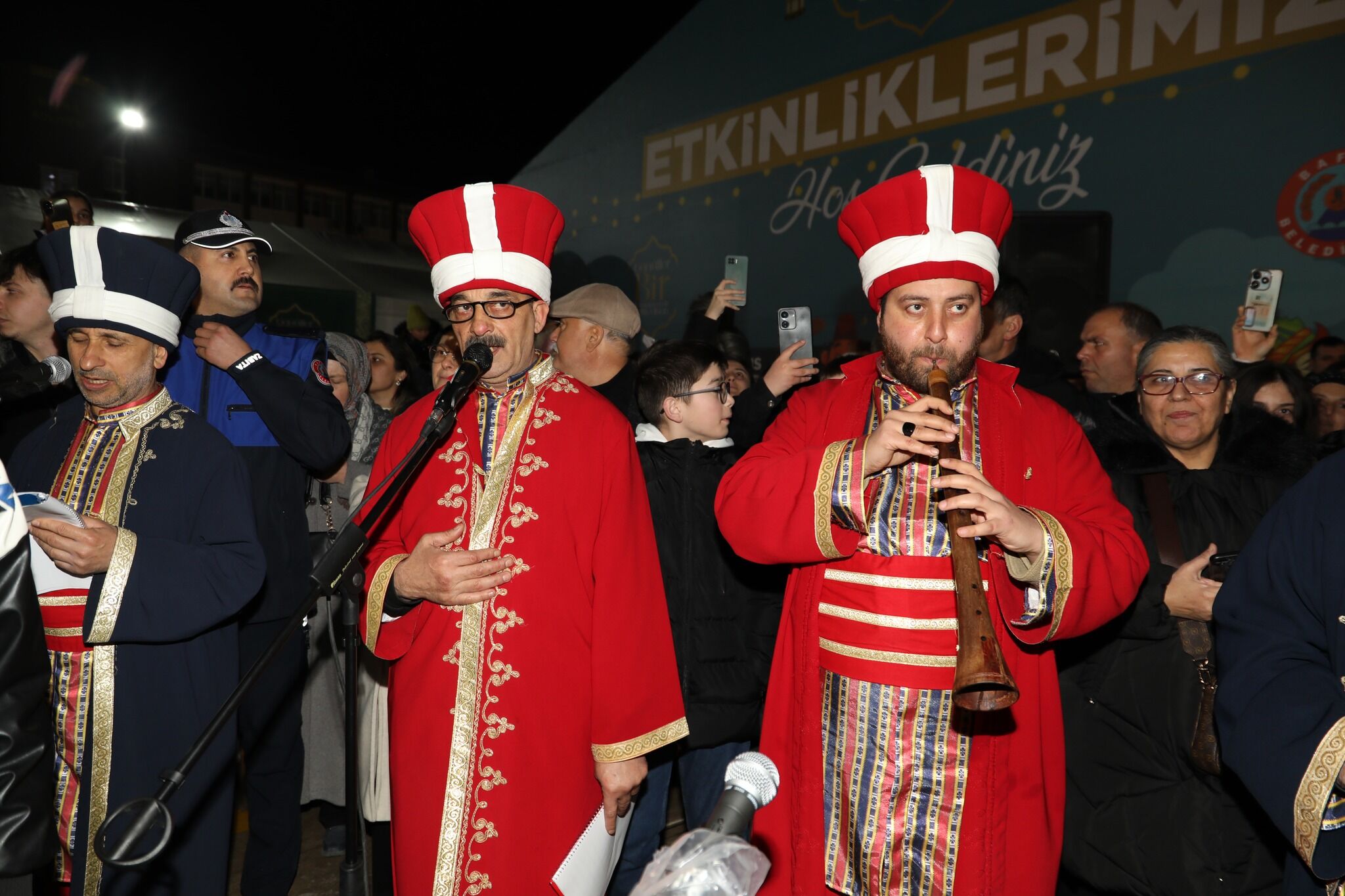 Bafra’da 600 Yıllık Gelenek ''Sele Sepet Top Kandil Şenliklerine'' Yoğun Katılım (17)