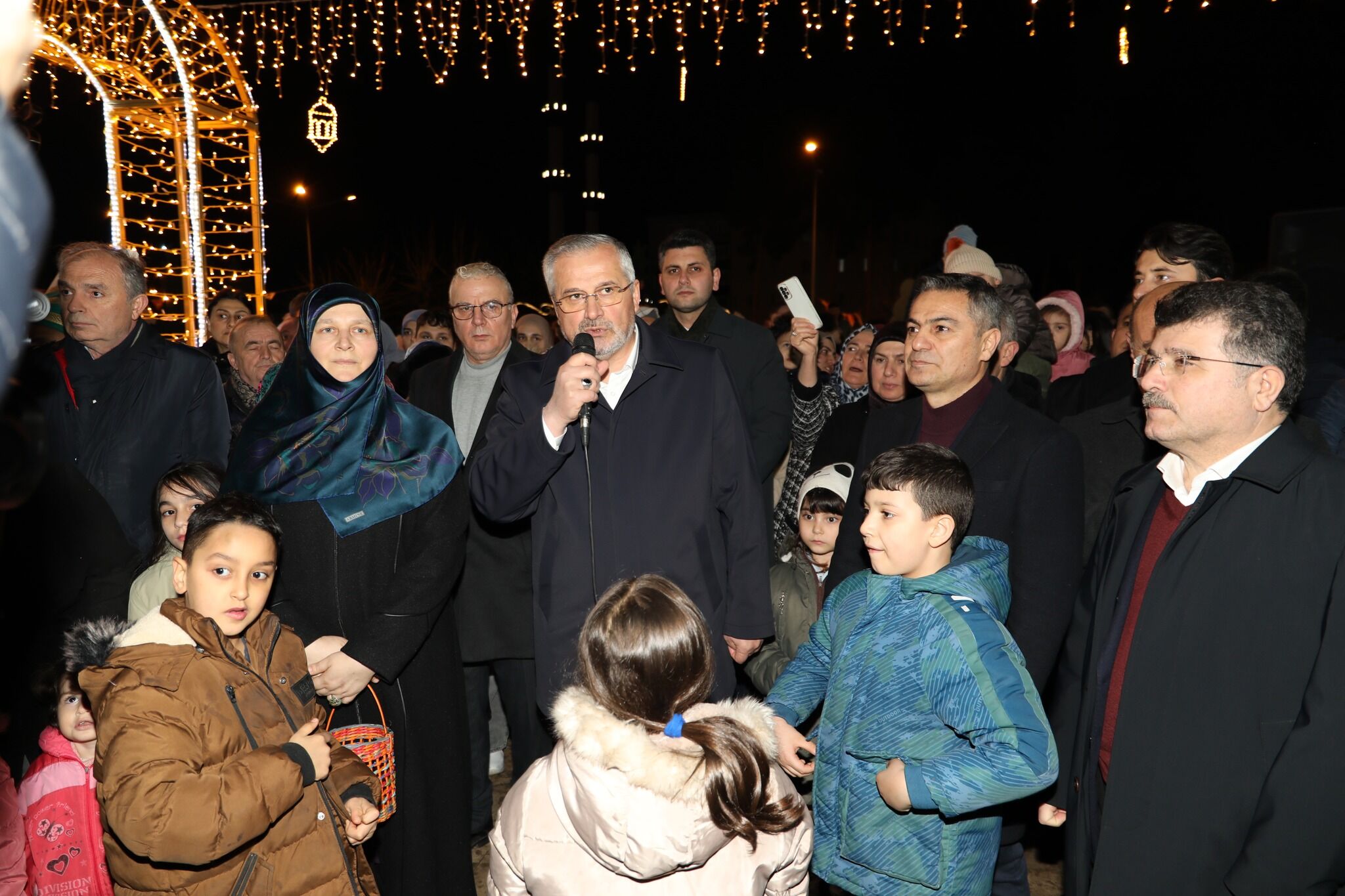 Bafra’da 600 Yıllık Gelenek ''Sele Sepet Top Kandil Şenliklerine'' Yoğun Katılım (6)