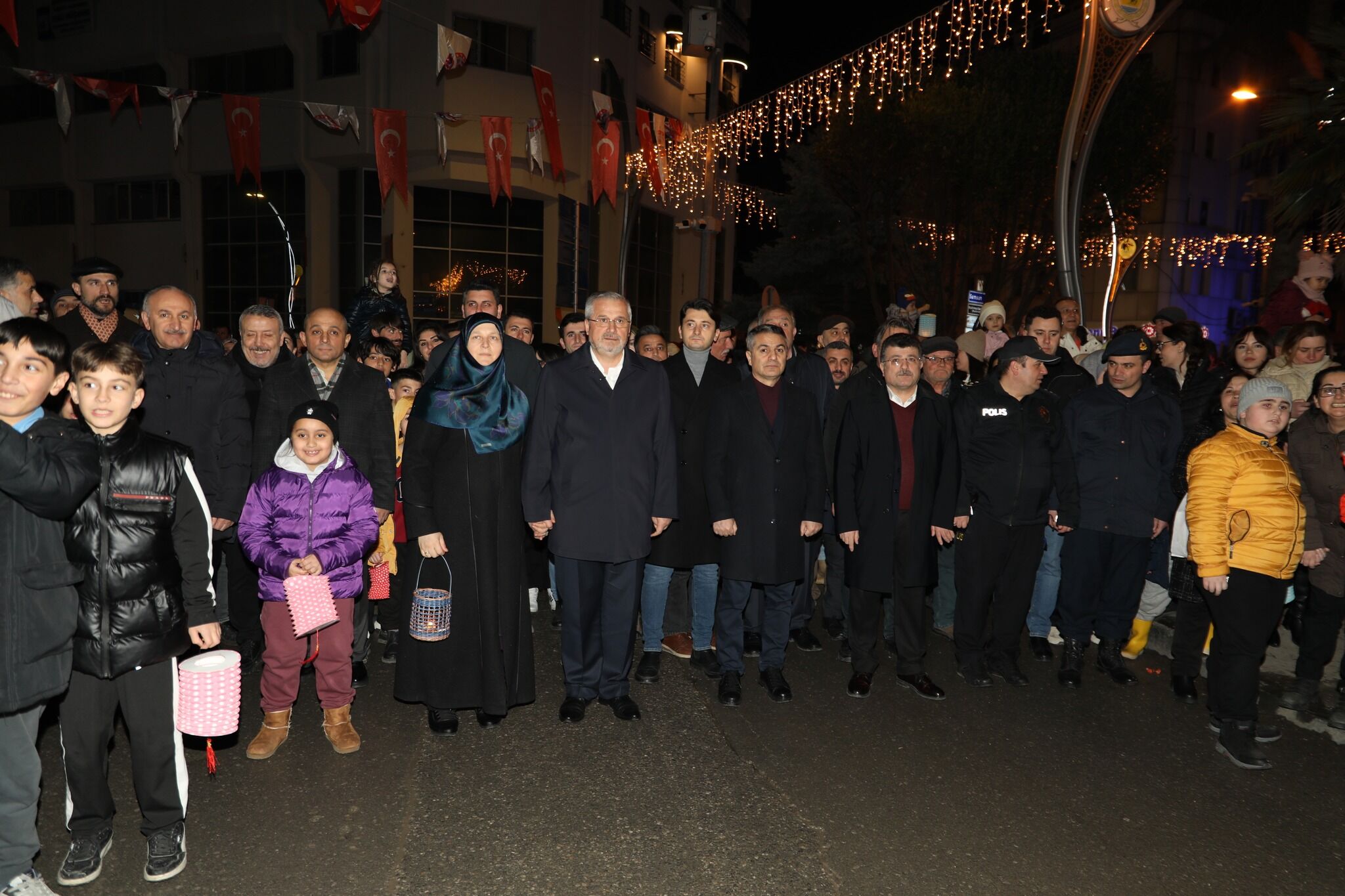 Bafra’da 600 Yıllık Gelenek ''Sele Sepet Top Kandil Şenliklerine'' Yoğun Katılım (9)